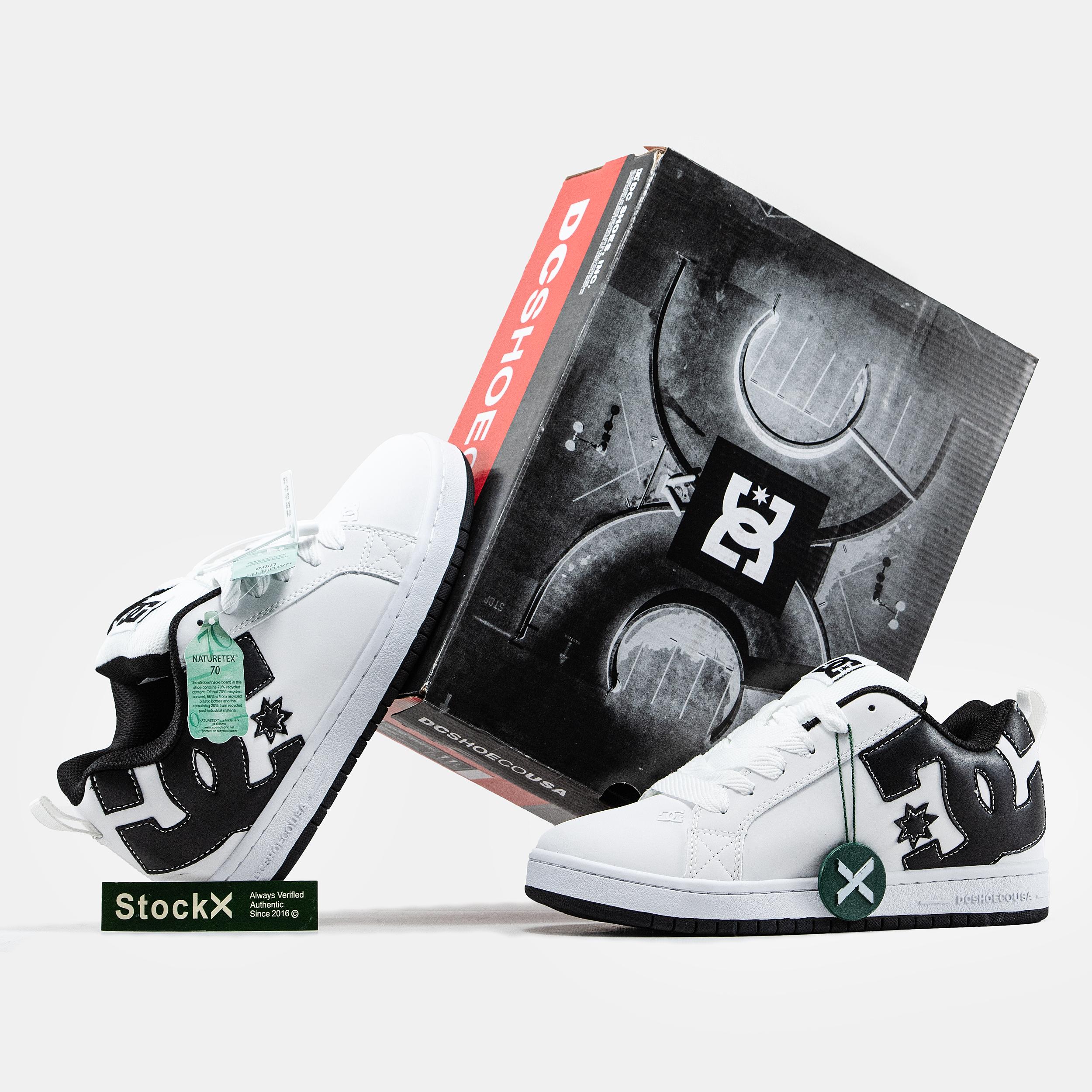DC Shoes Court Graffik White Black - изображение 8