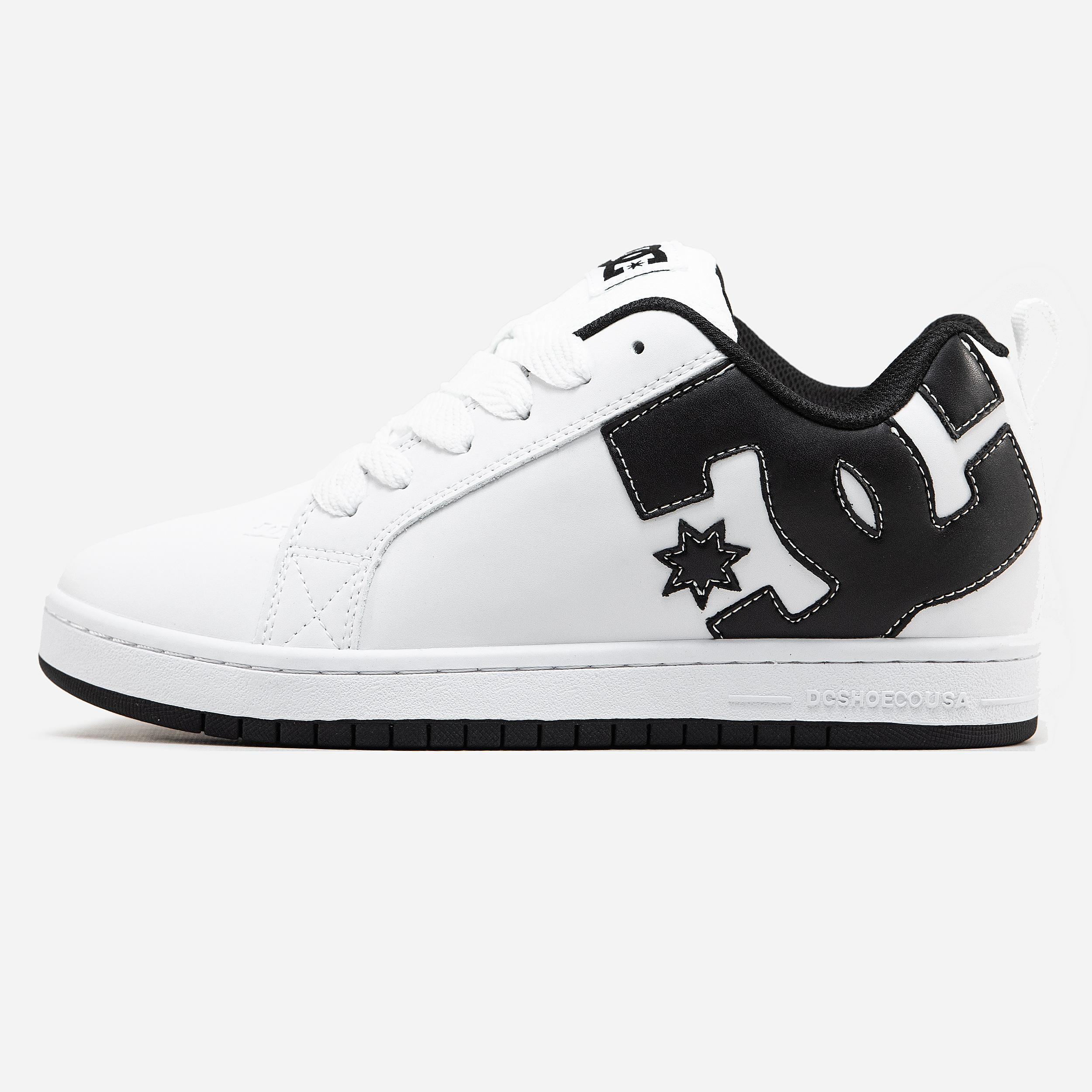 DC Shoes Court Graffik White Black