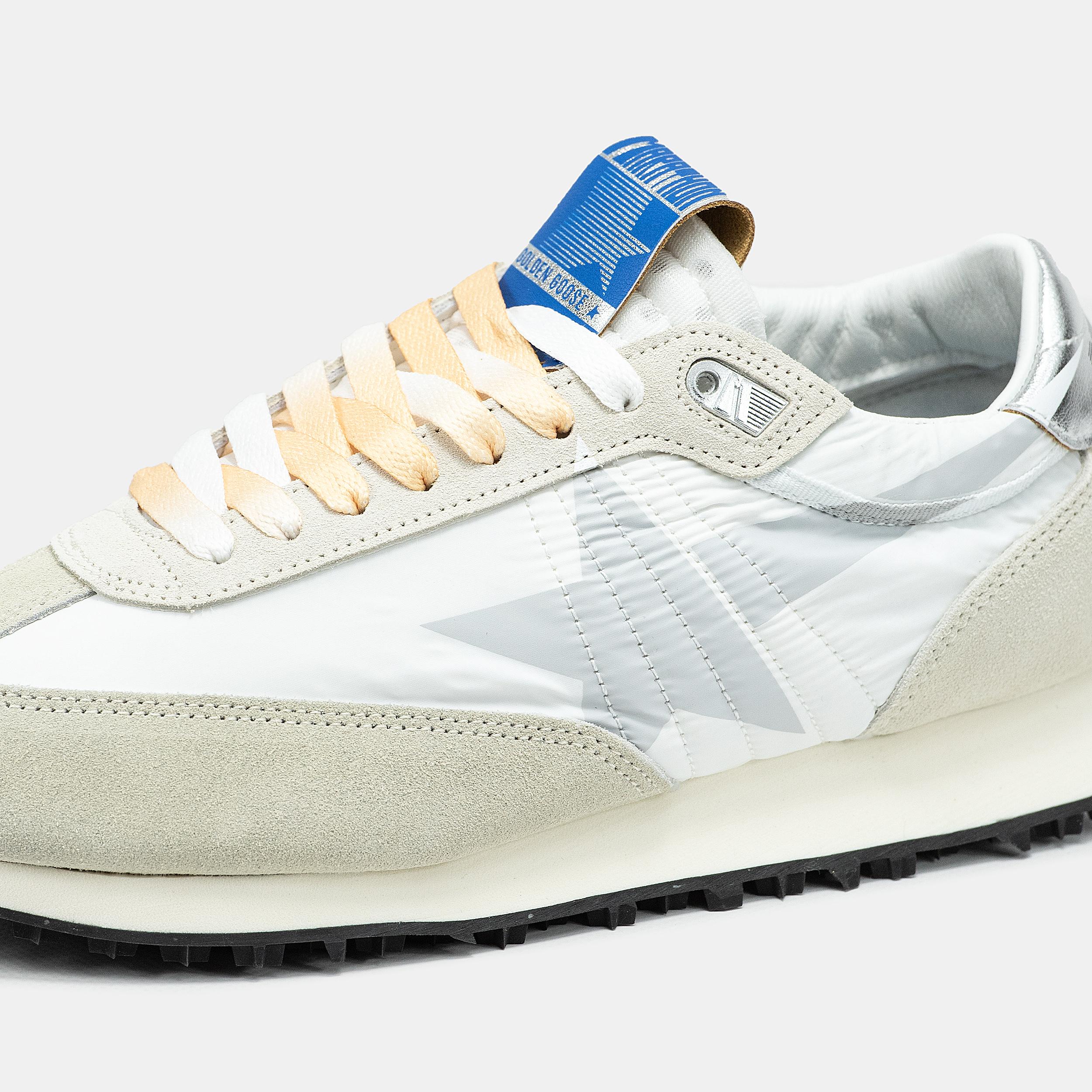 Golden Goose Marathon White Silver Beige - изображение 3