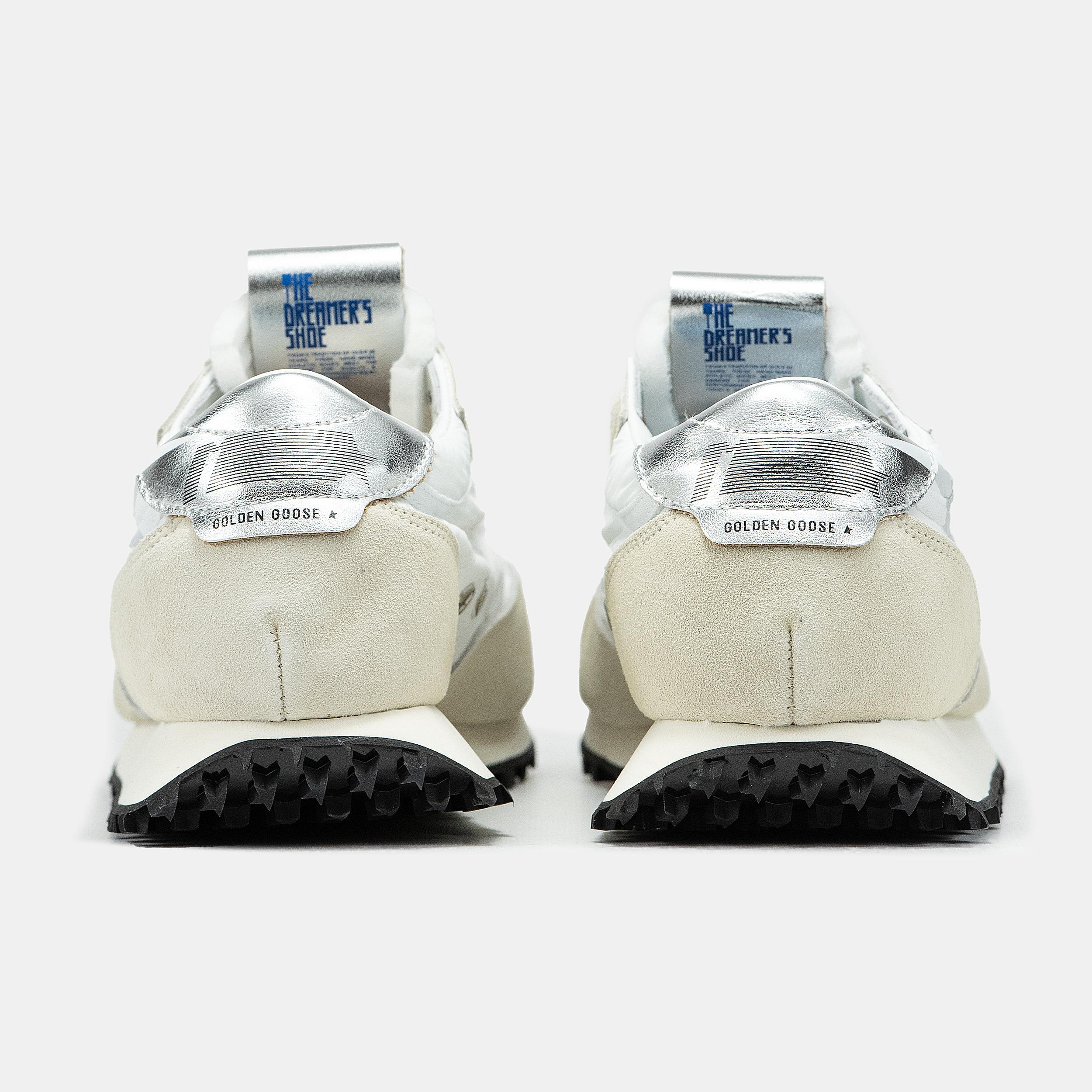 Golden Goose Marathon White Silver Beige - изображение 5