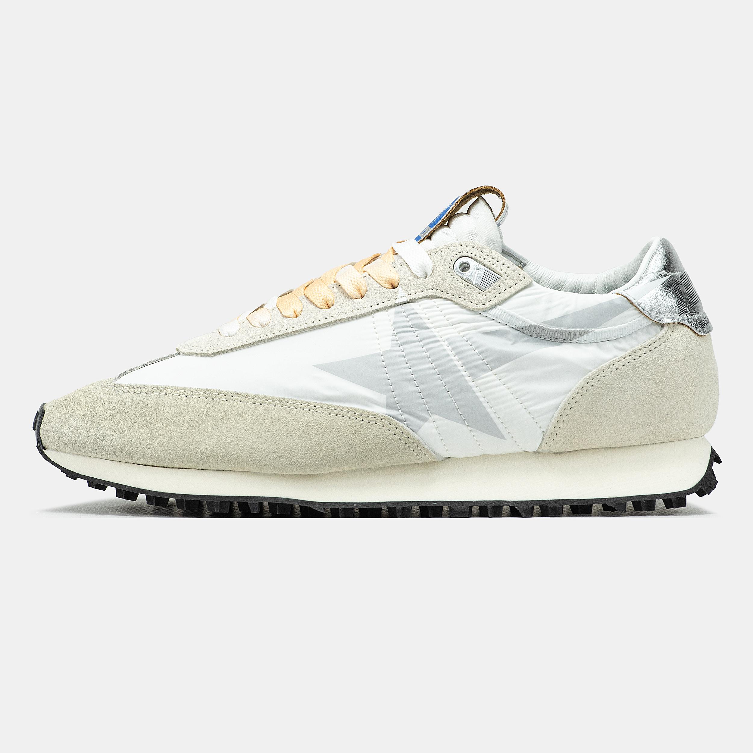 Golden Goose Marathon White Silver Beige