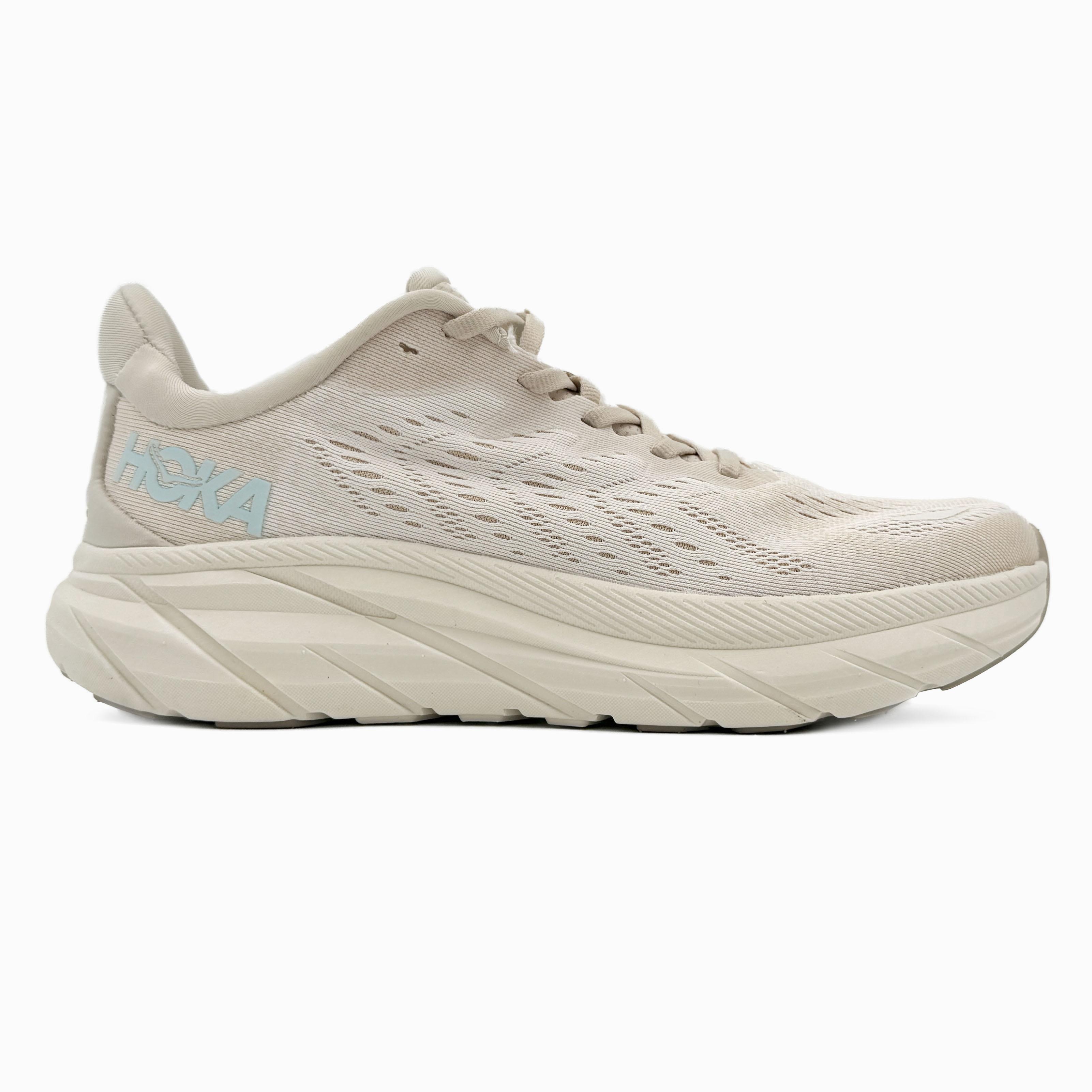 Hoka Clifton 8 Beige Blue Glow - изображение 2