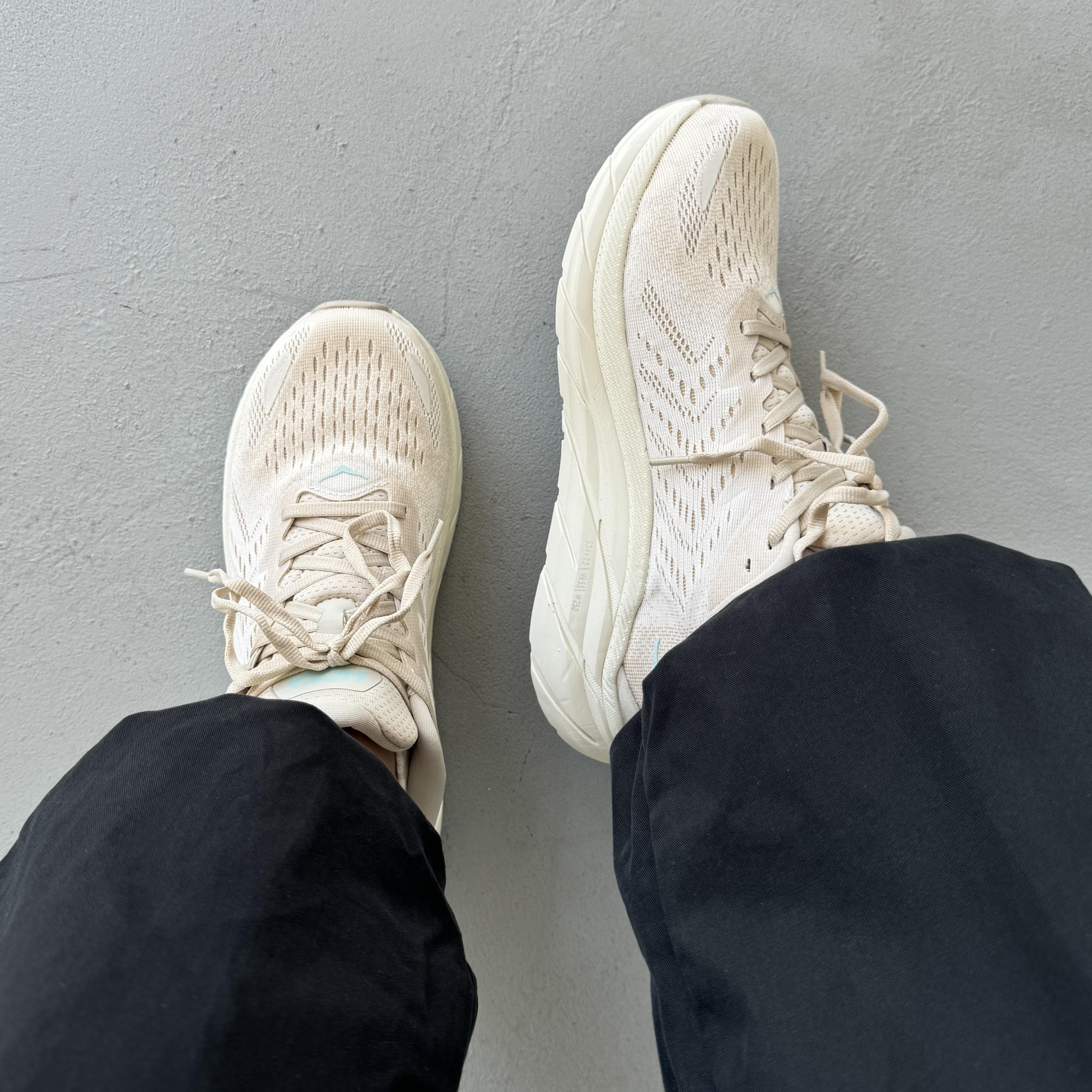 Hoka Clifton 8 Beige Blue Glow - изображение 6