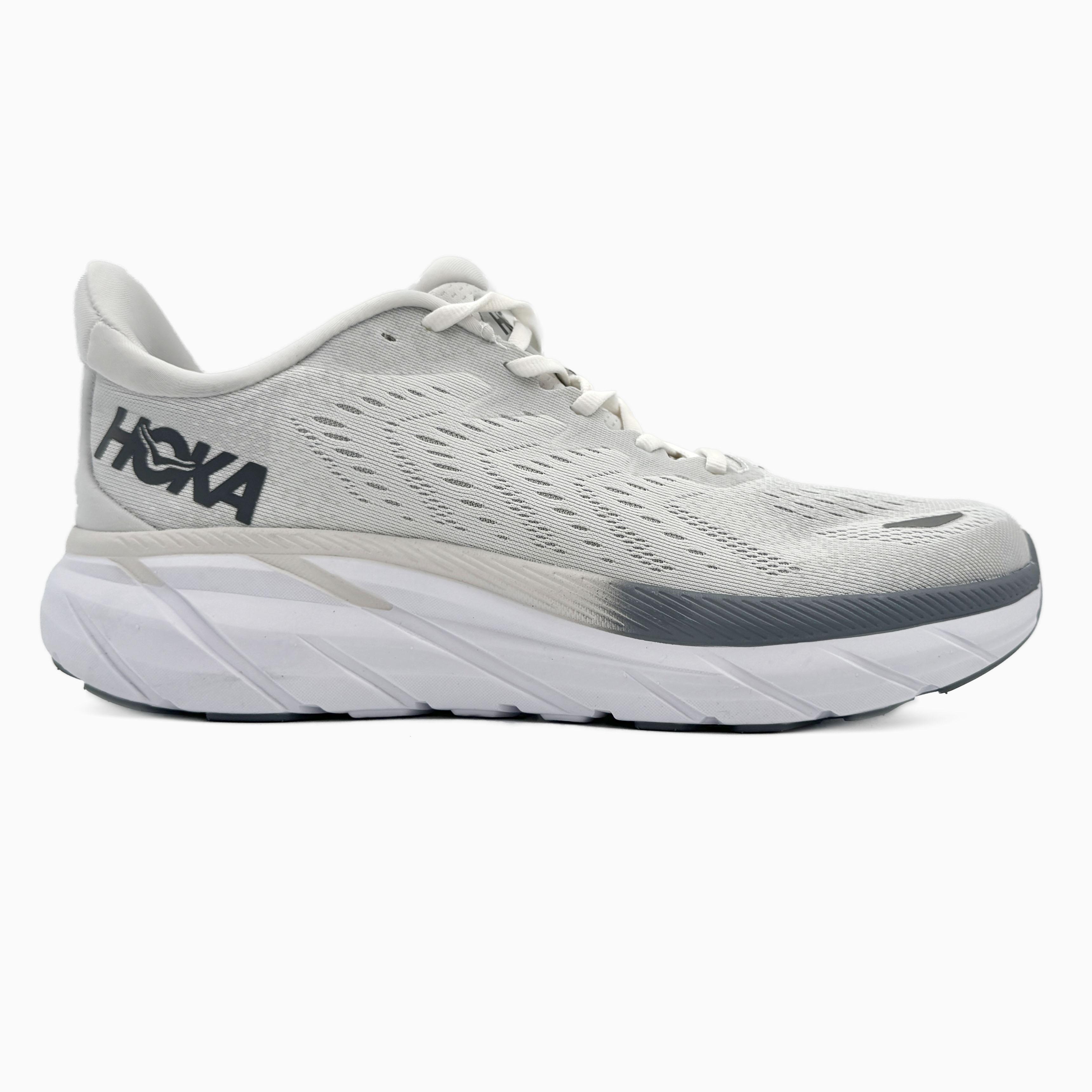Hoka Clifton 8 White Ombre Grey - изображение 5