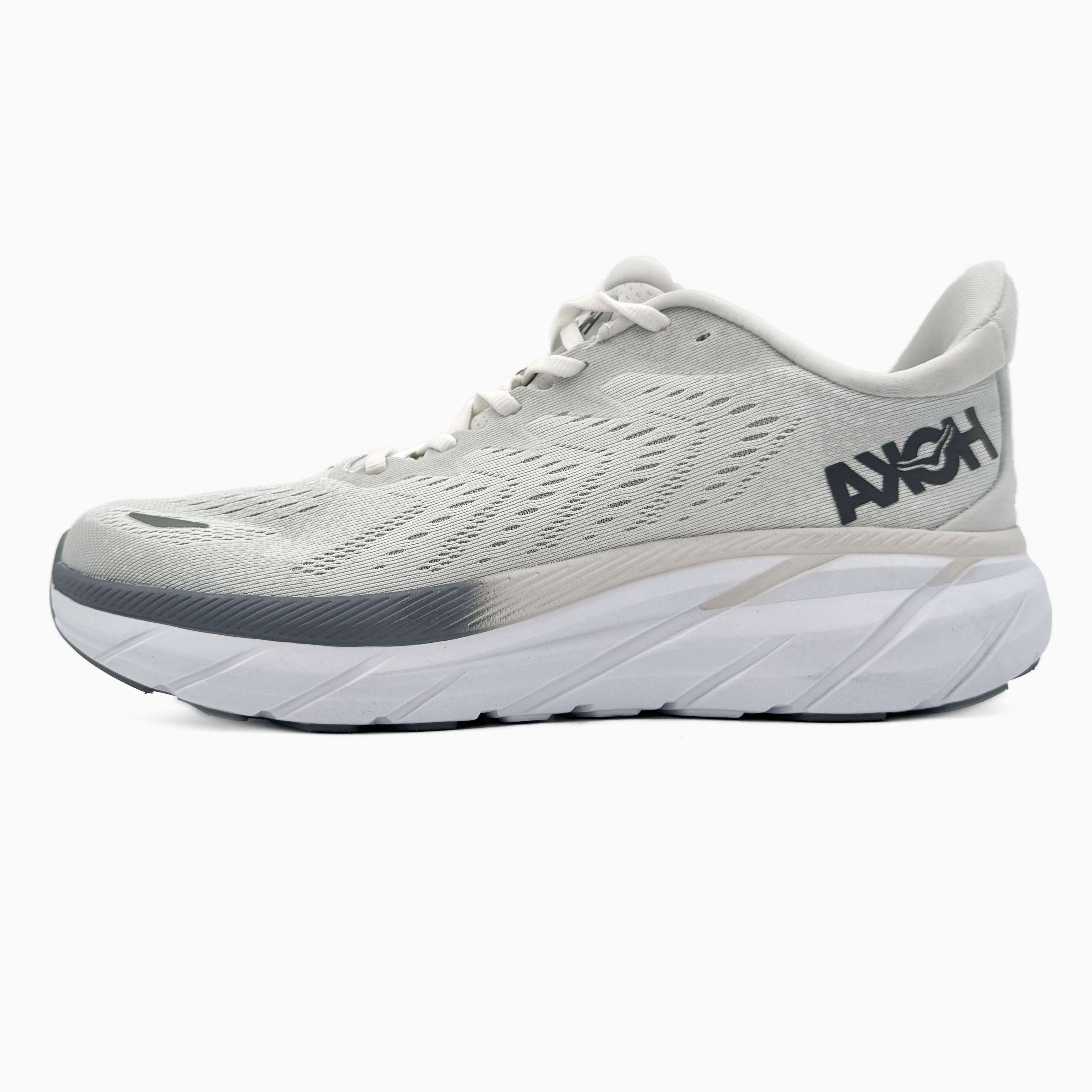 Hoka Clifton 8 White Ombre Grey