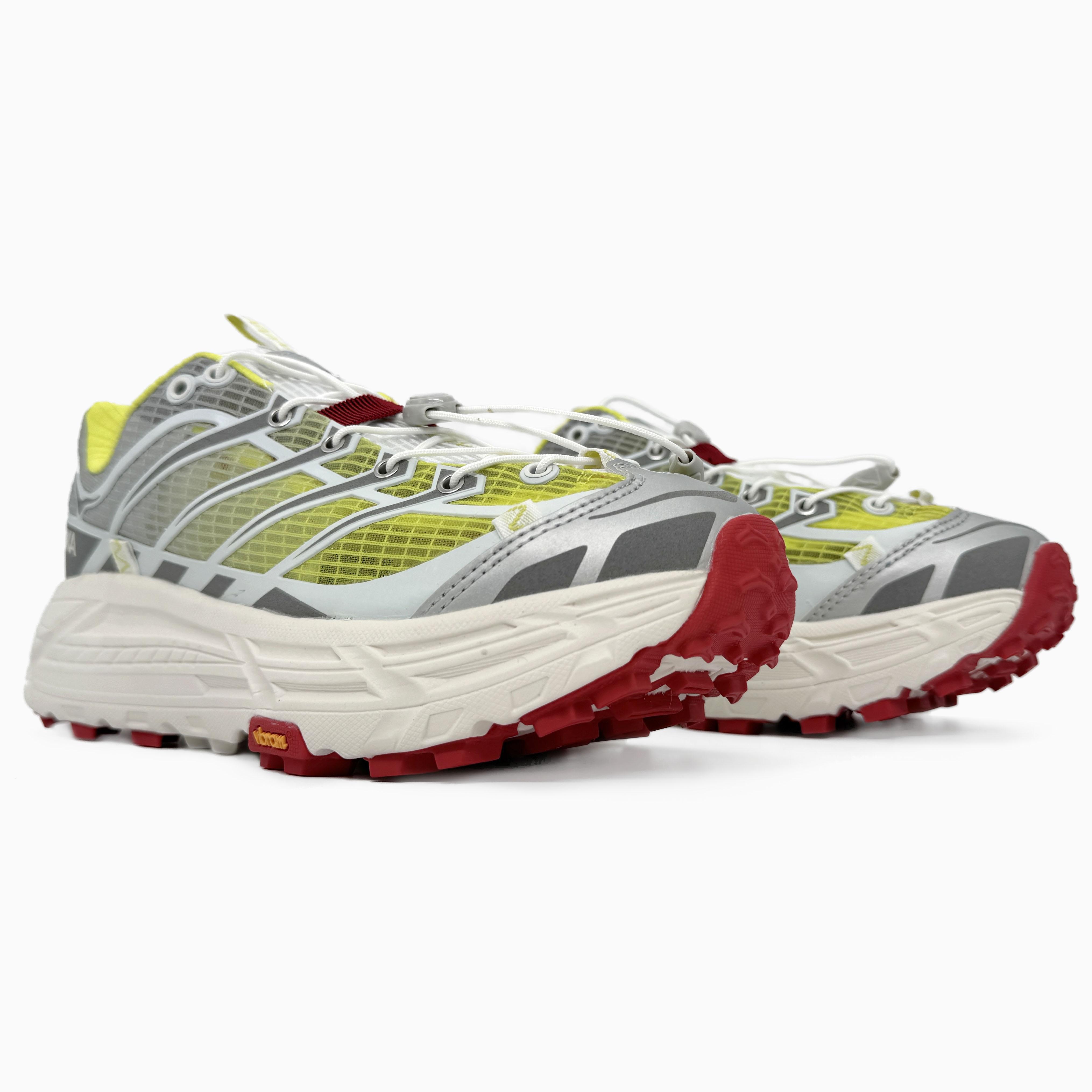 Hoka x Nicole McLaughlin Mafate Three2 White Lime Red - изображение 5