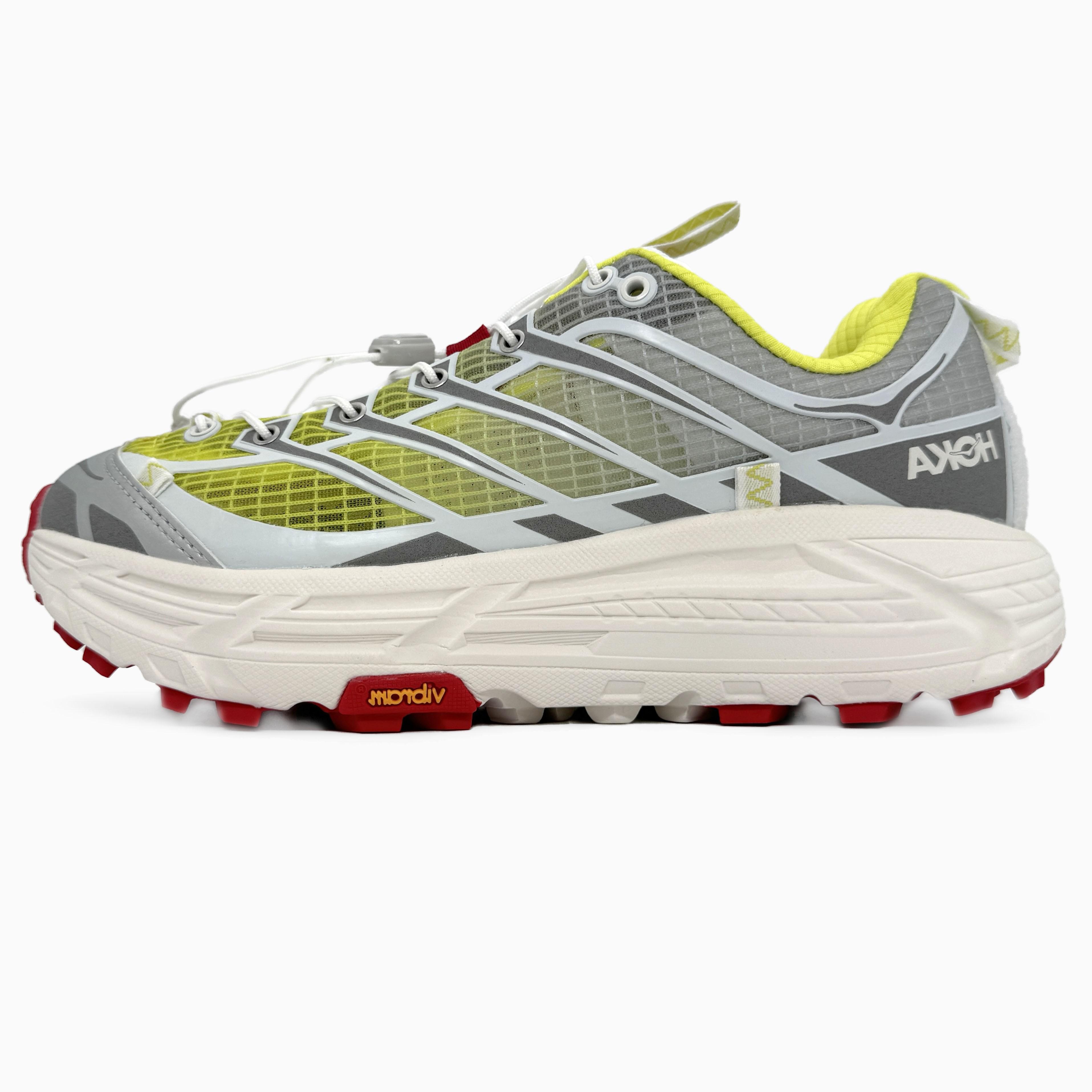 Hoka x Nicole McLaughlin Mafate Three2 White Lime Red
