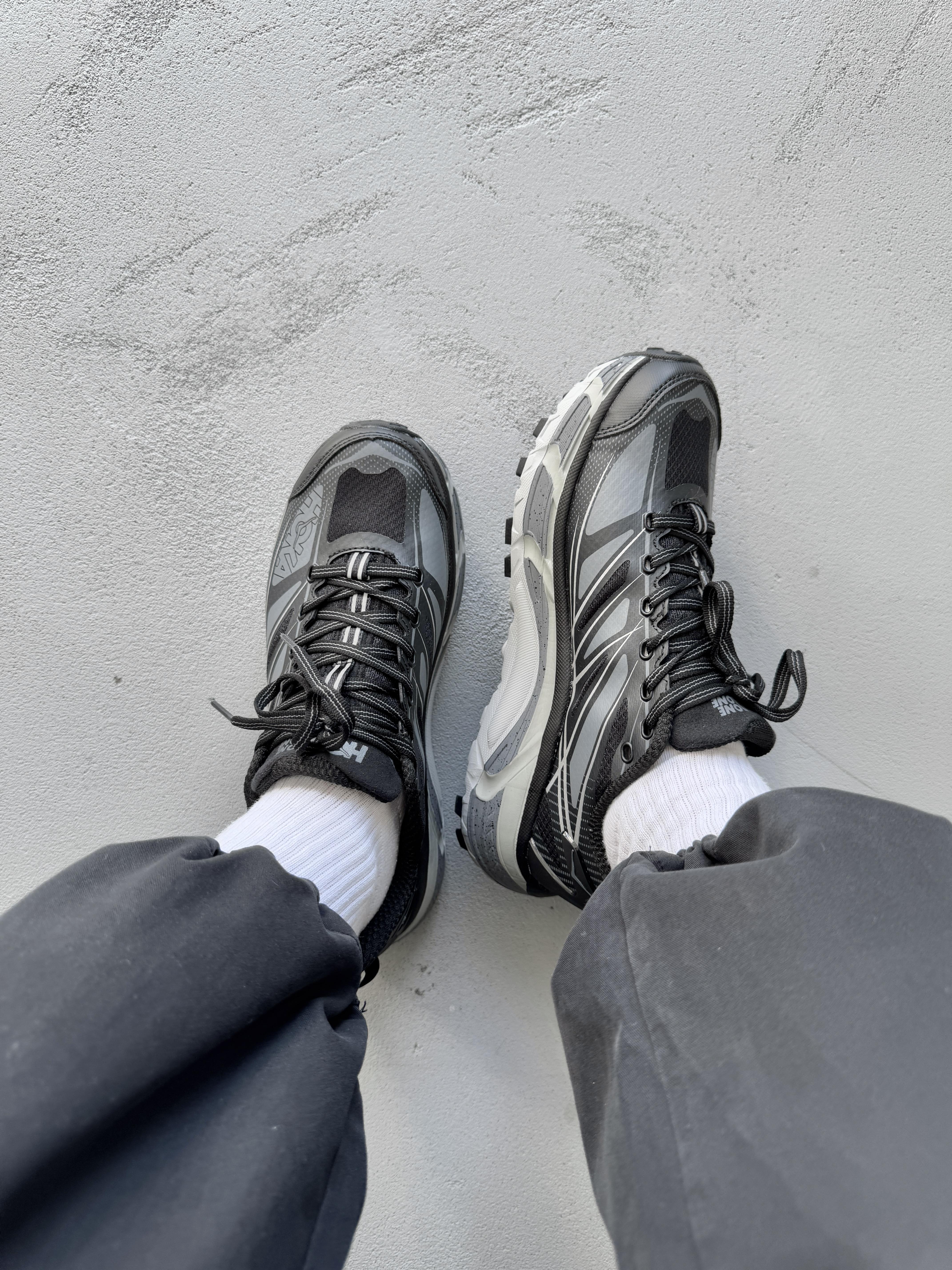 Hoka One One U Mafate Speed 2 Black Grey - изображение 7