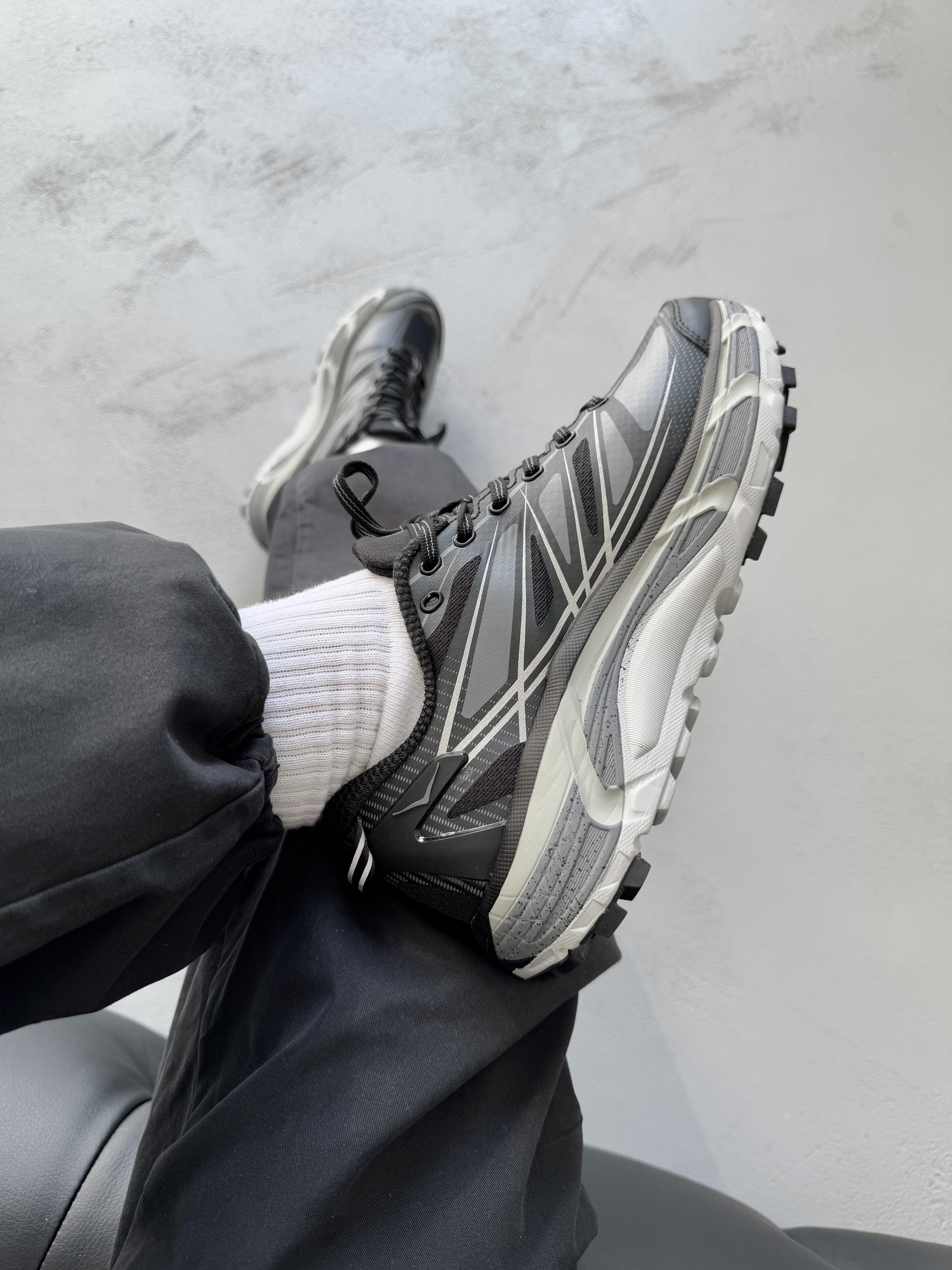 Hoka One One U Mafate Speed 2 Black Grey - изображение 8