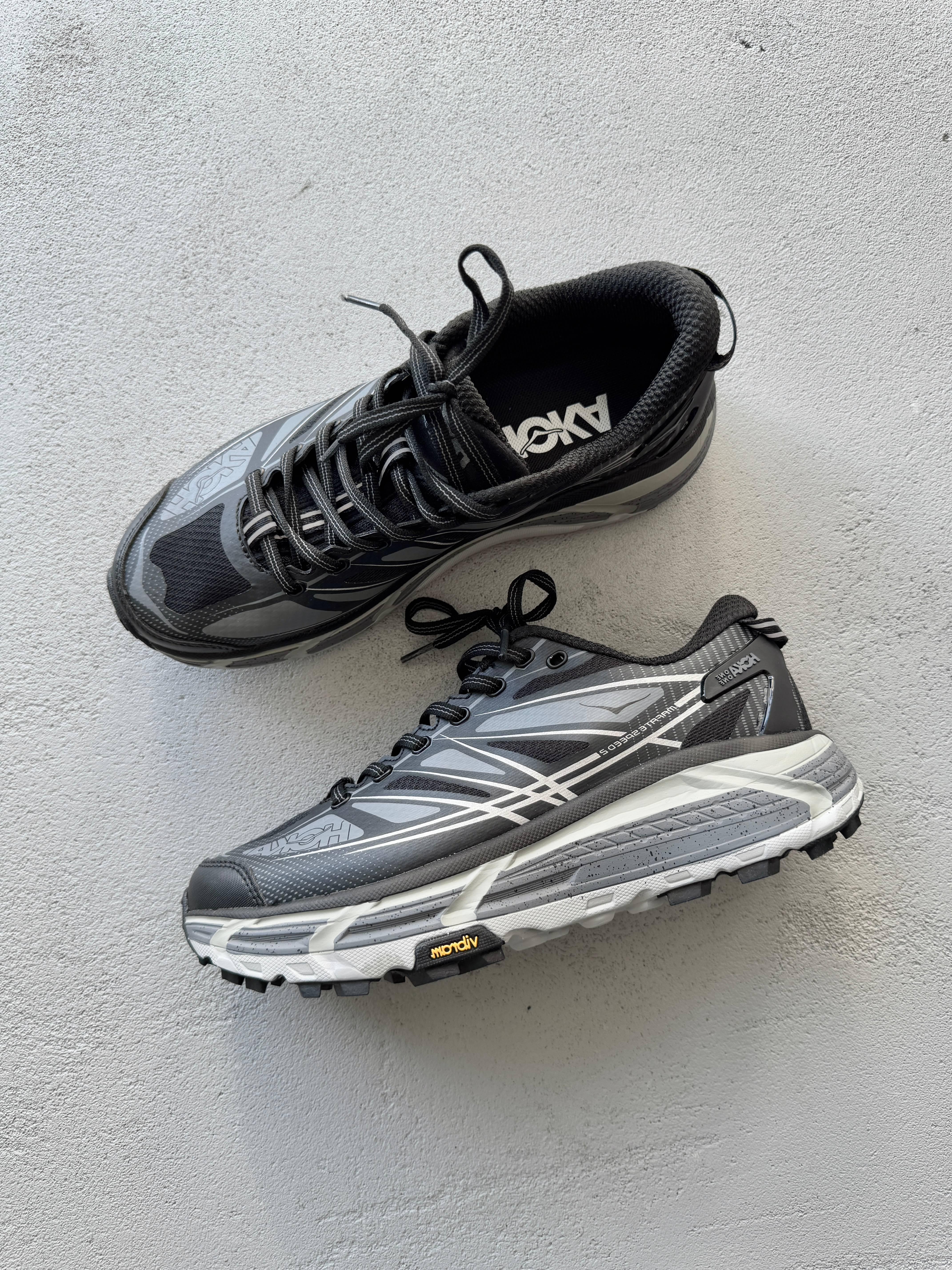 Hoka One One U Mafate Speed 2 Black Grey