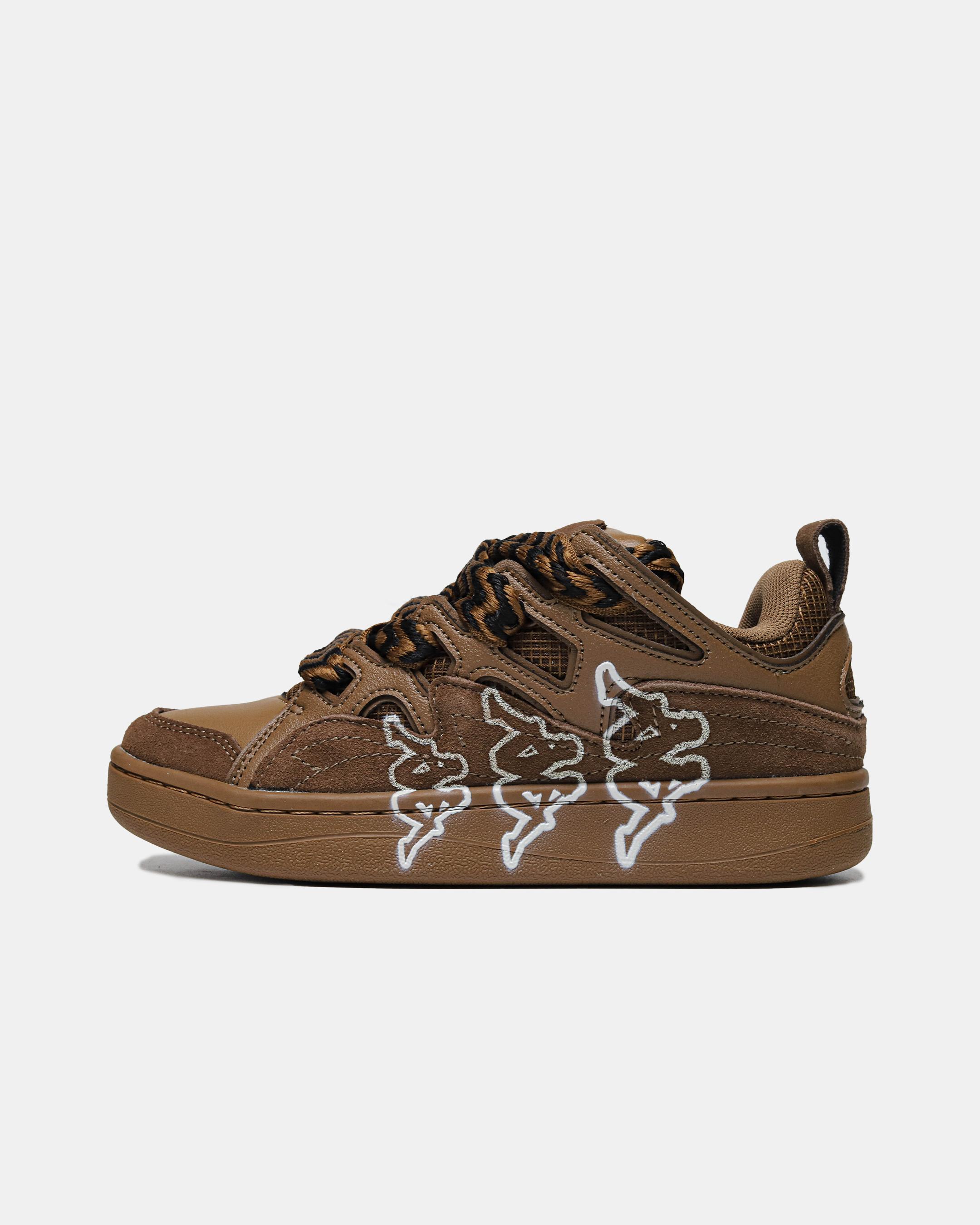 Kappa Fatty Brown Gum White Logo
