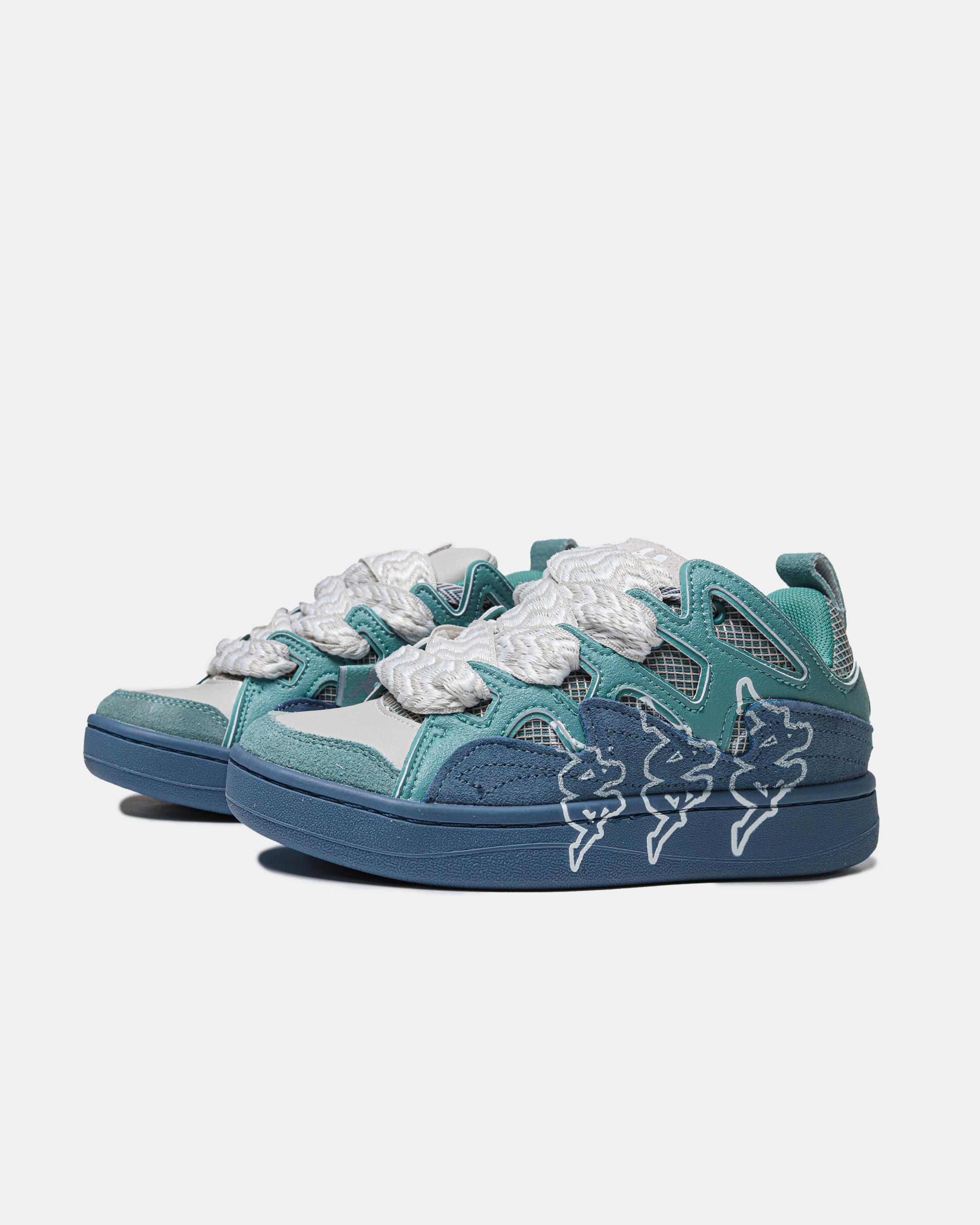 Kappa Fatty Teal Navy White Logo - изображение 8