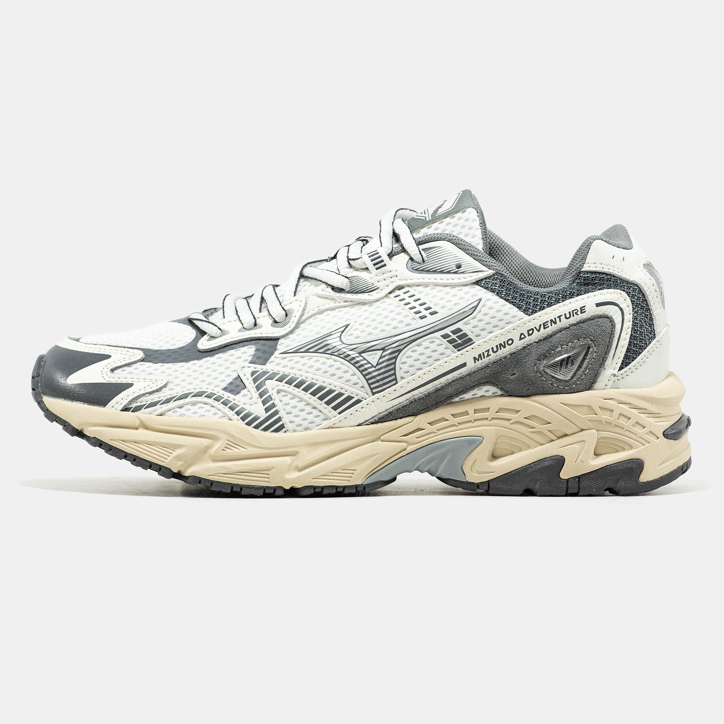 Mizuno Adventure White Grey Beige