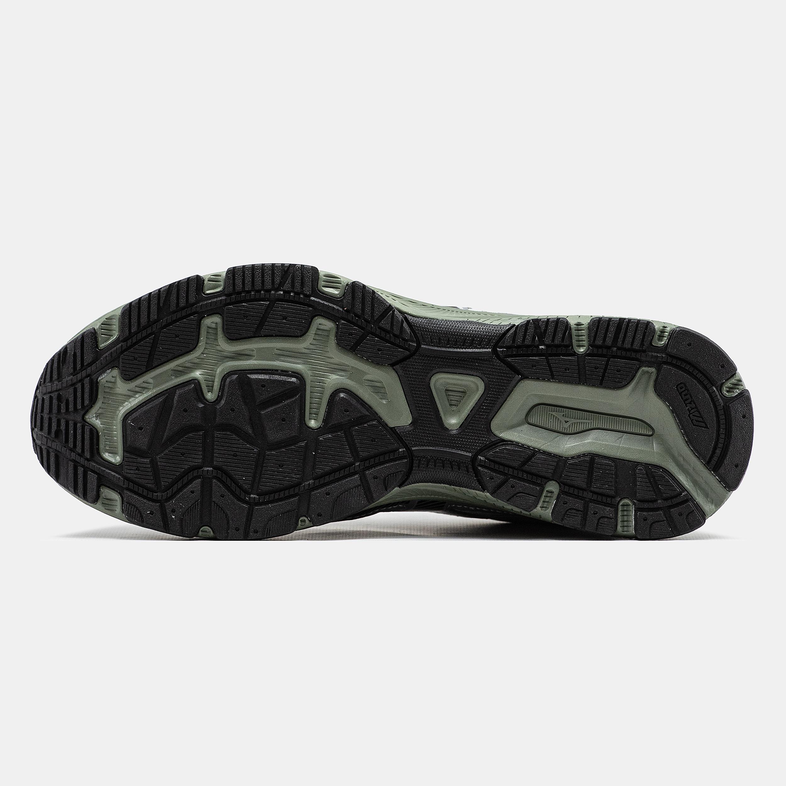 Mizuno Wave Rider S Grey Green Black - изображение 1