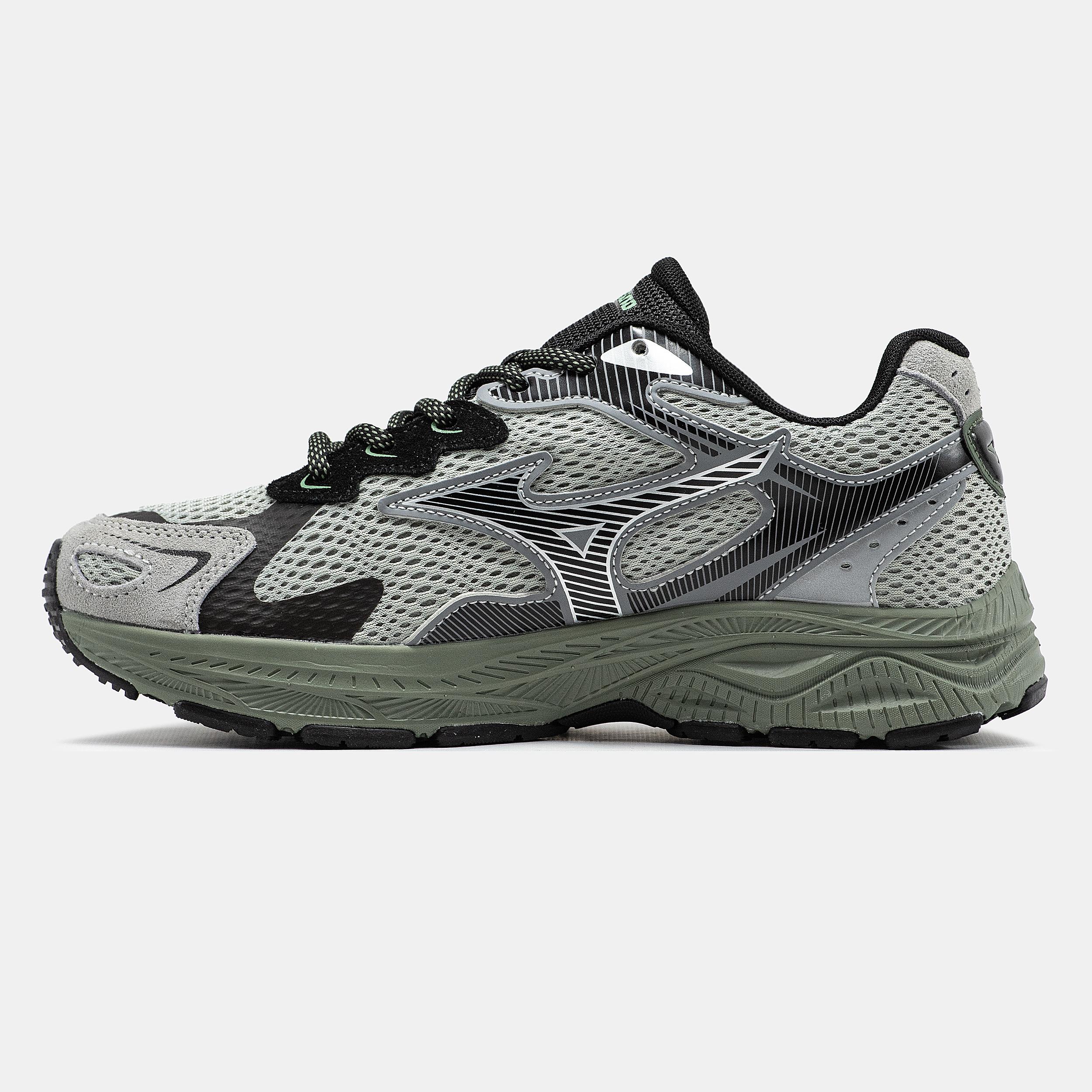 Mizuno Wave Rider S Grey Green Black - изображение 2