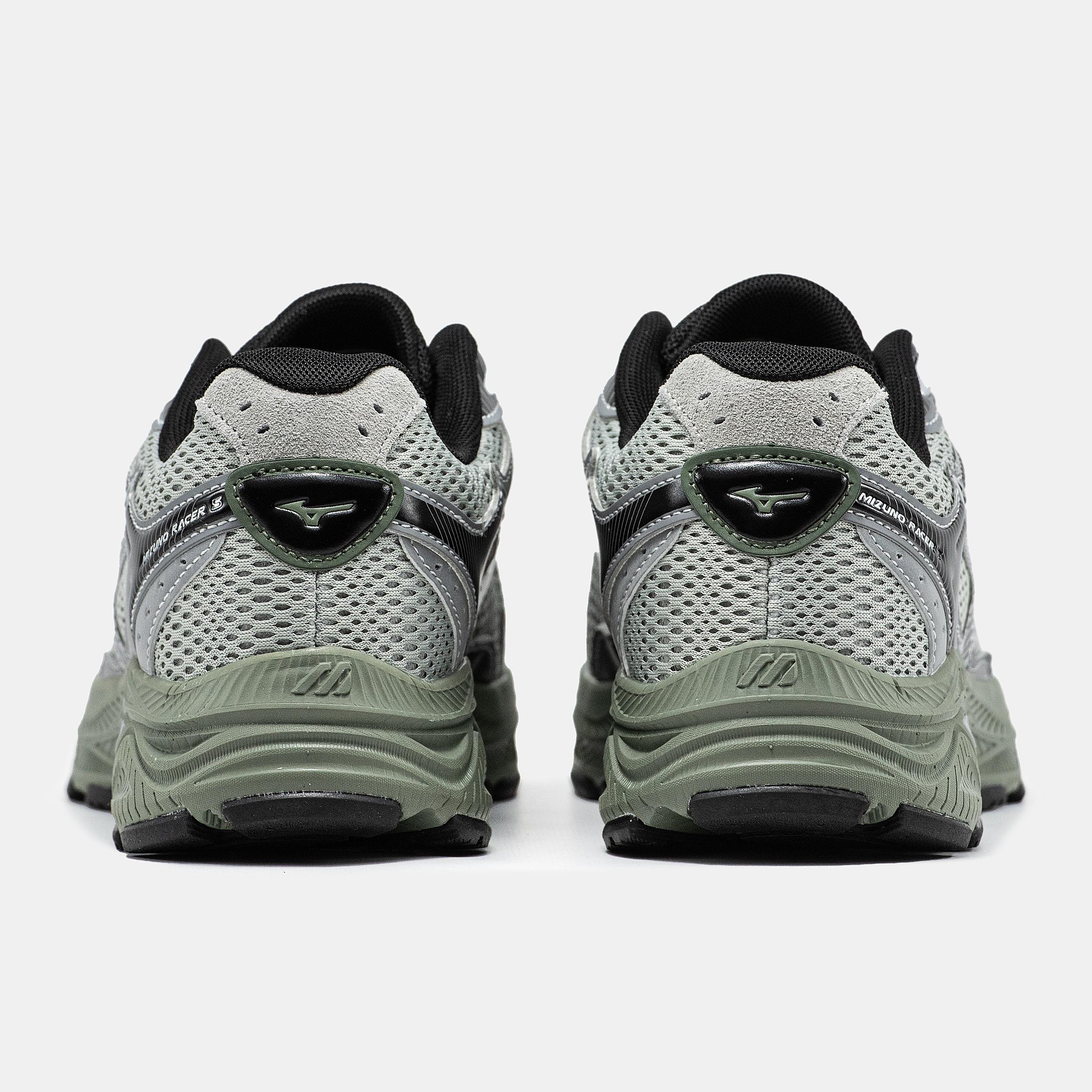 Mizuno Wave Rider S Grey Green Black - изображение 5