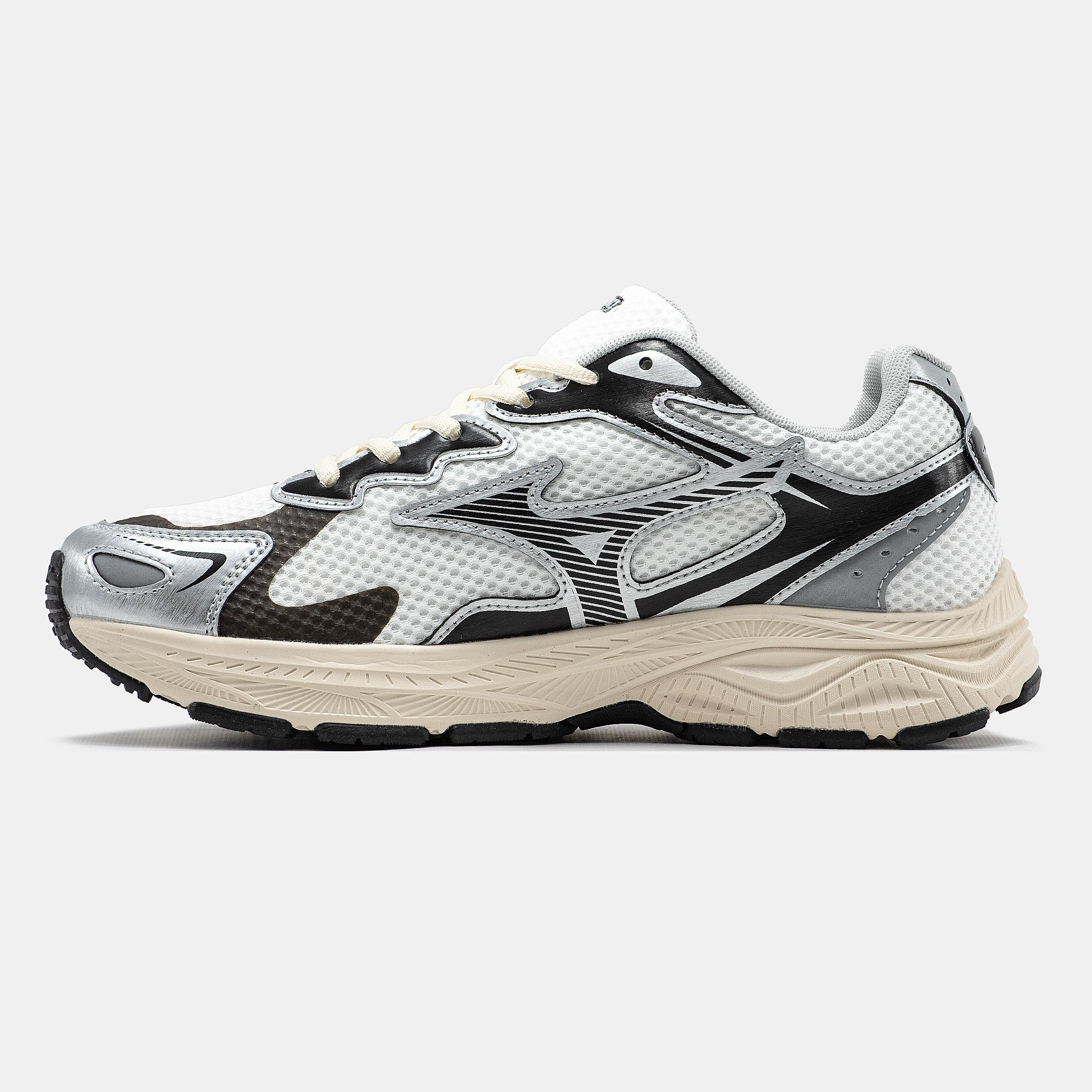 Mizuno Wave Rider S White Black Beige - изображение 1