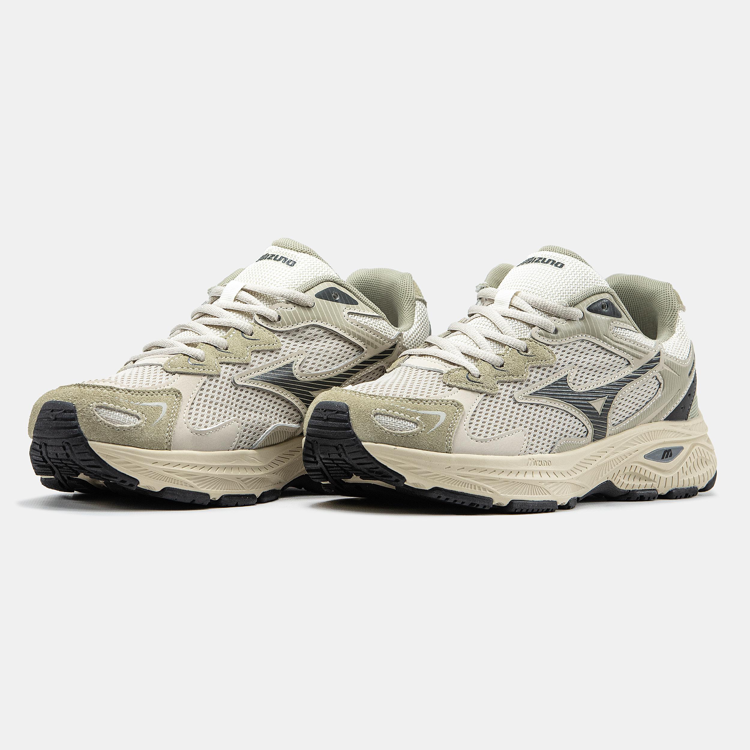 Mizuno Wave Rider S Beige Grey Black - изображение 2