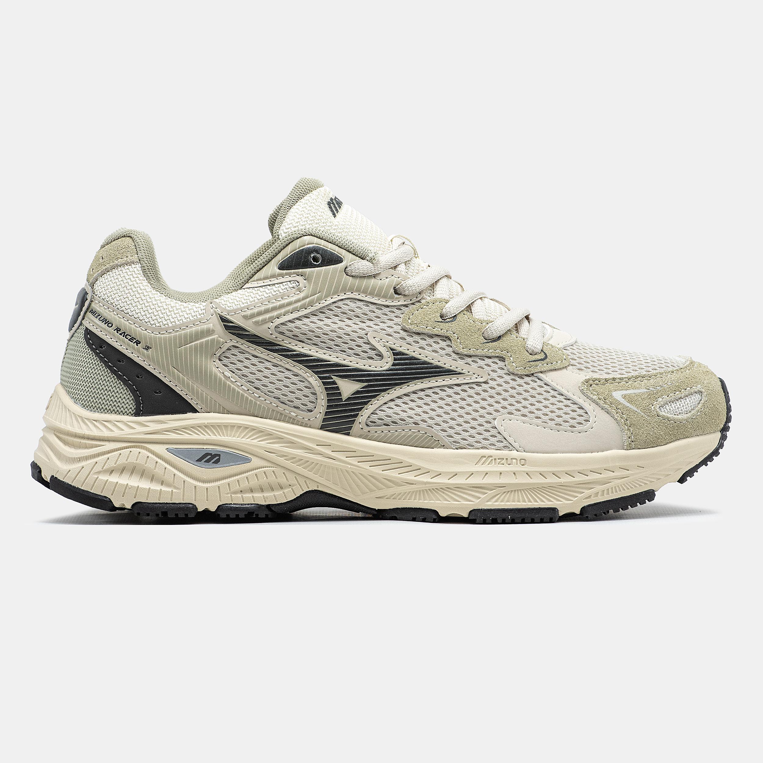 Mizuno Wave Rider S Beige Grey Black - изображение 6
