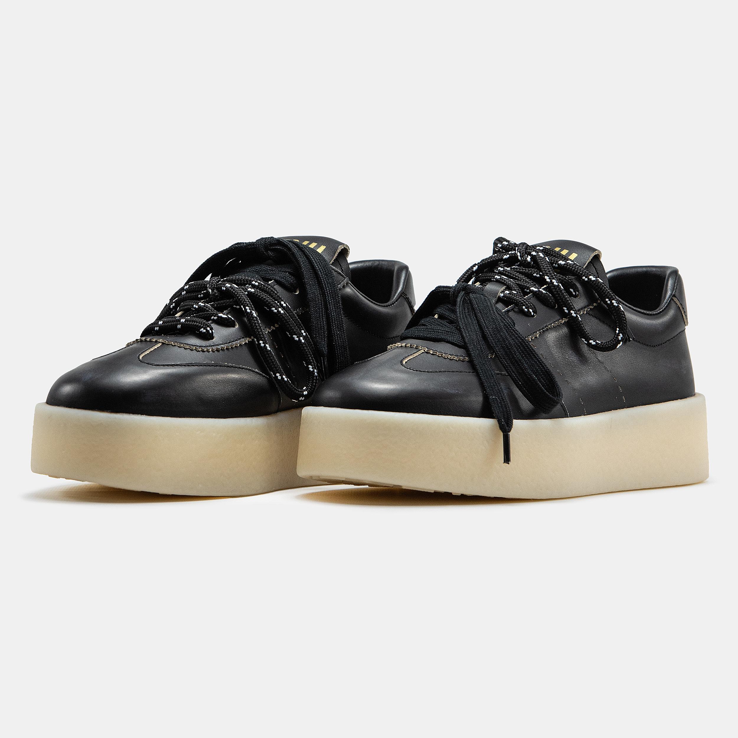 Miu Miu Platform Sneakers Black White - изображение 2