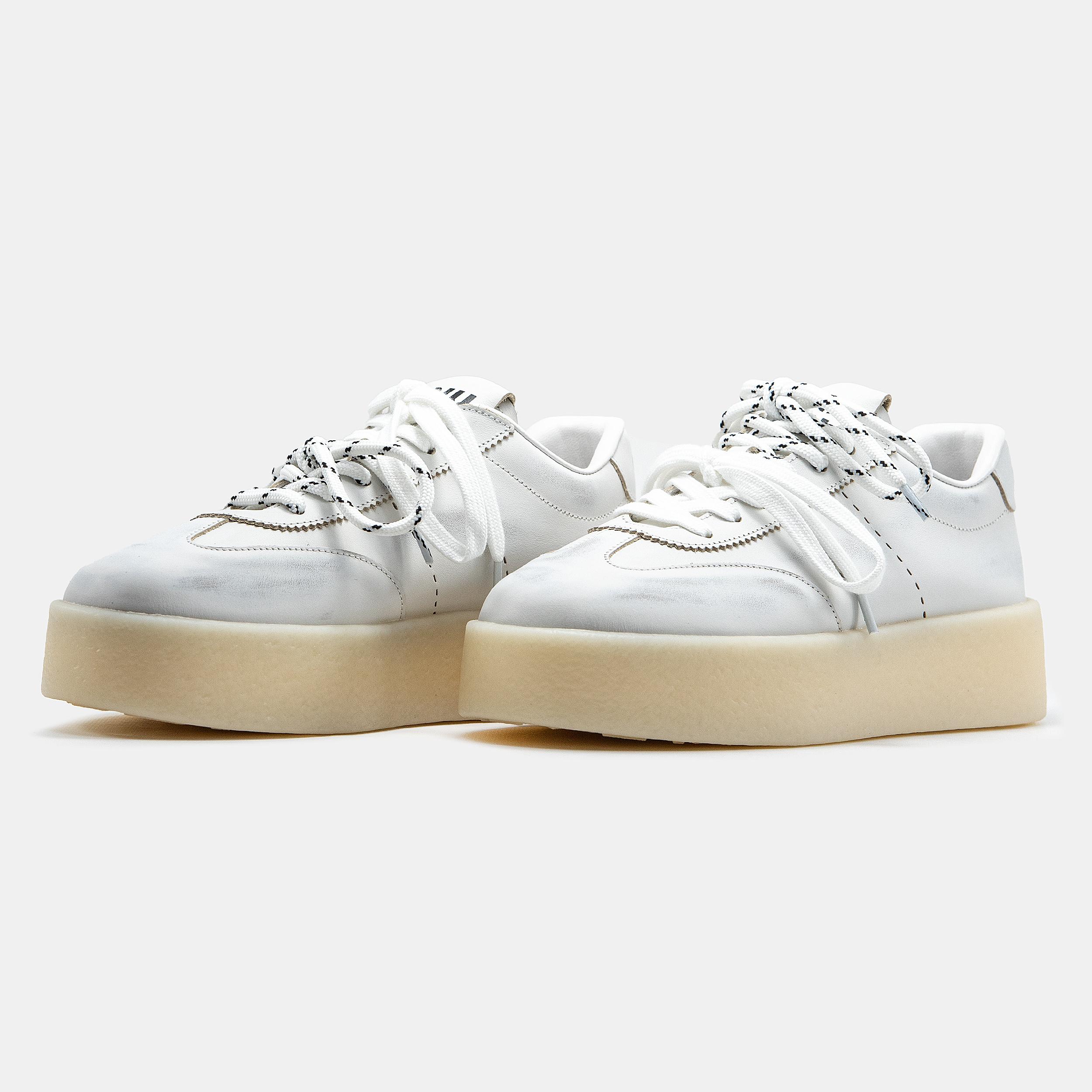 Miu Miu Platform Sneakers White - изображение 9