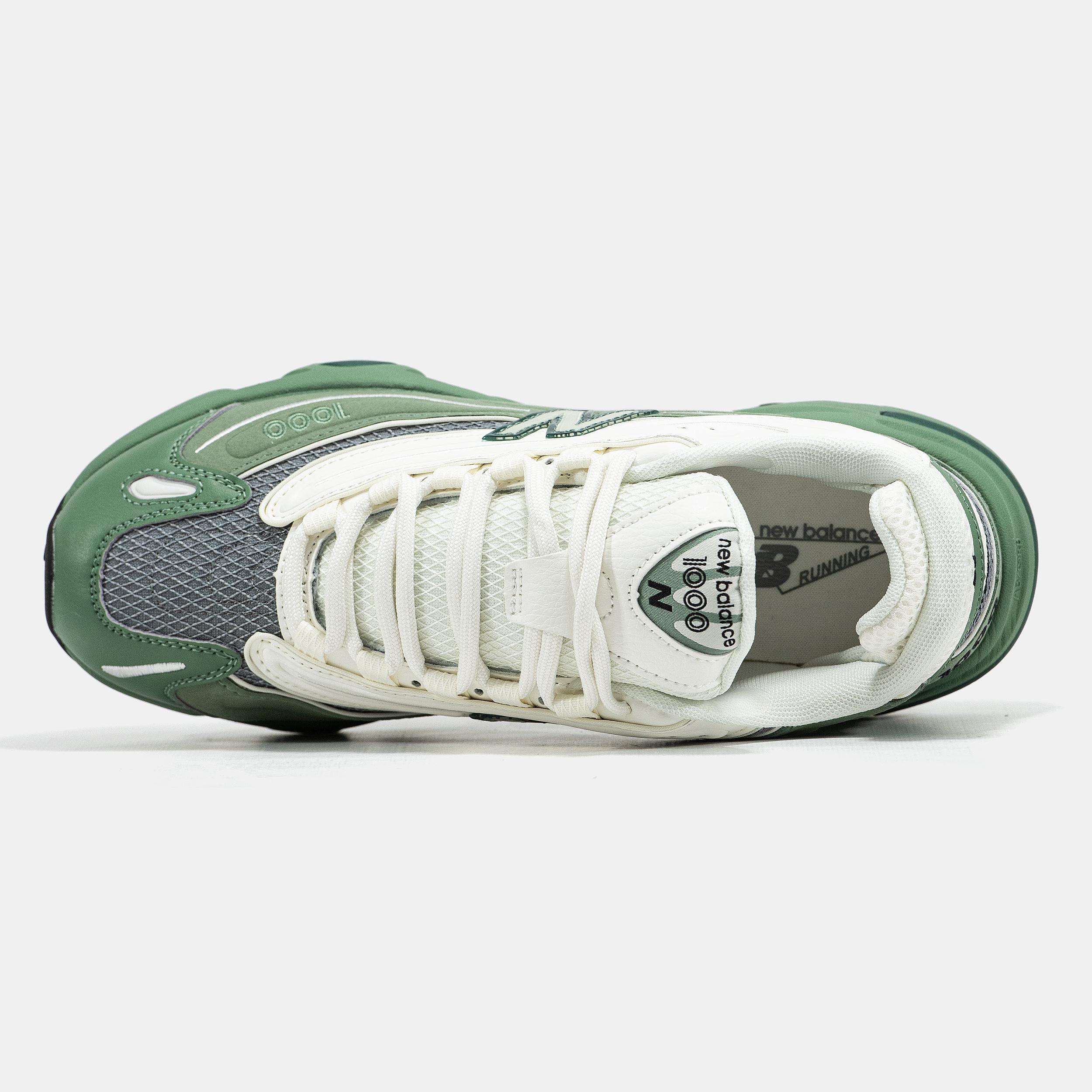 New Balance 1000 Green White - изображение 3