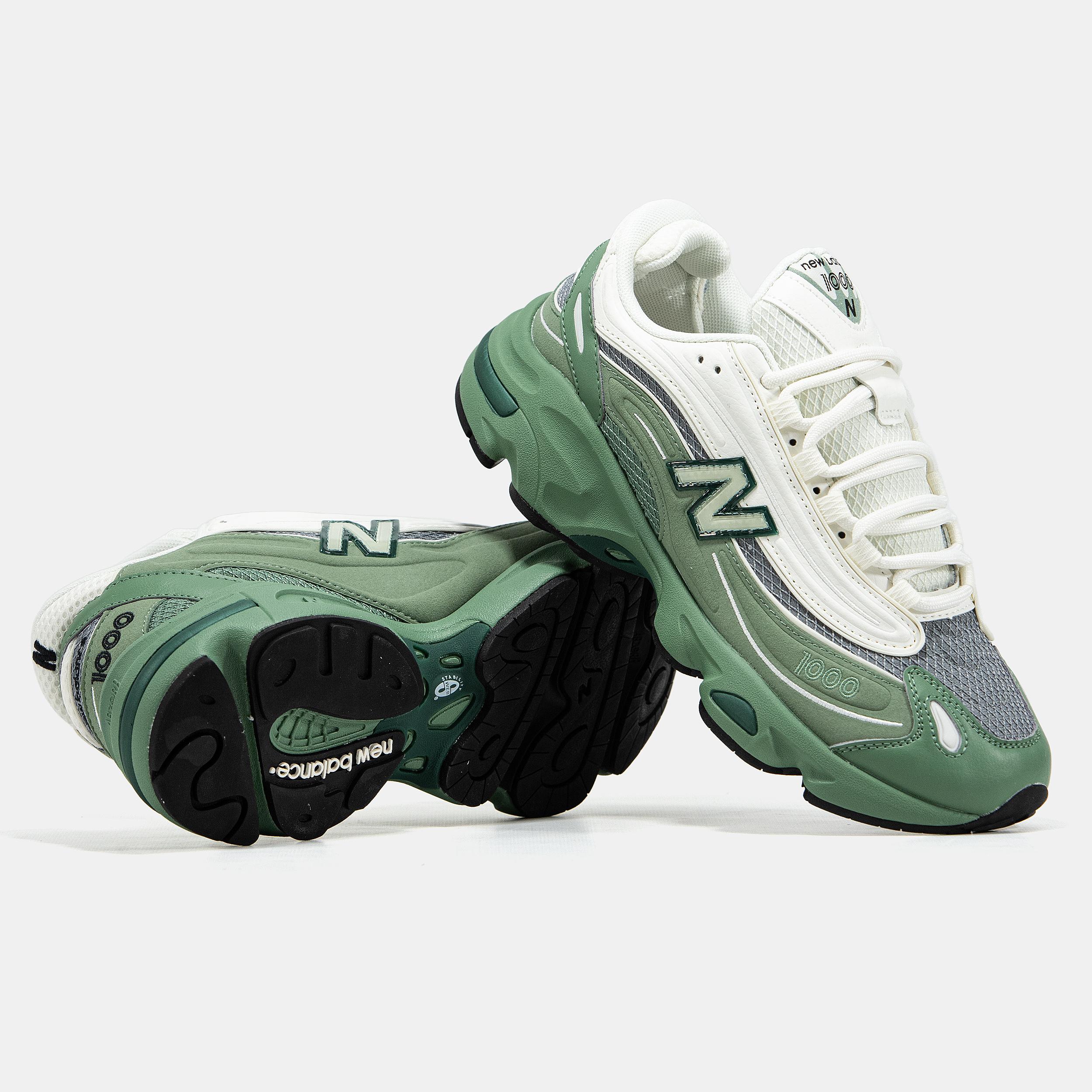 New Balance 1000 Green White - изображение 7