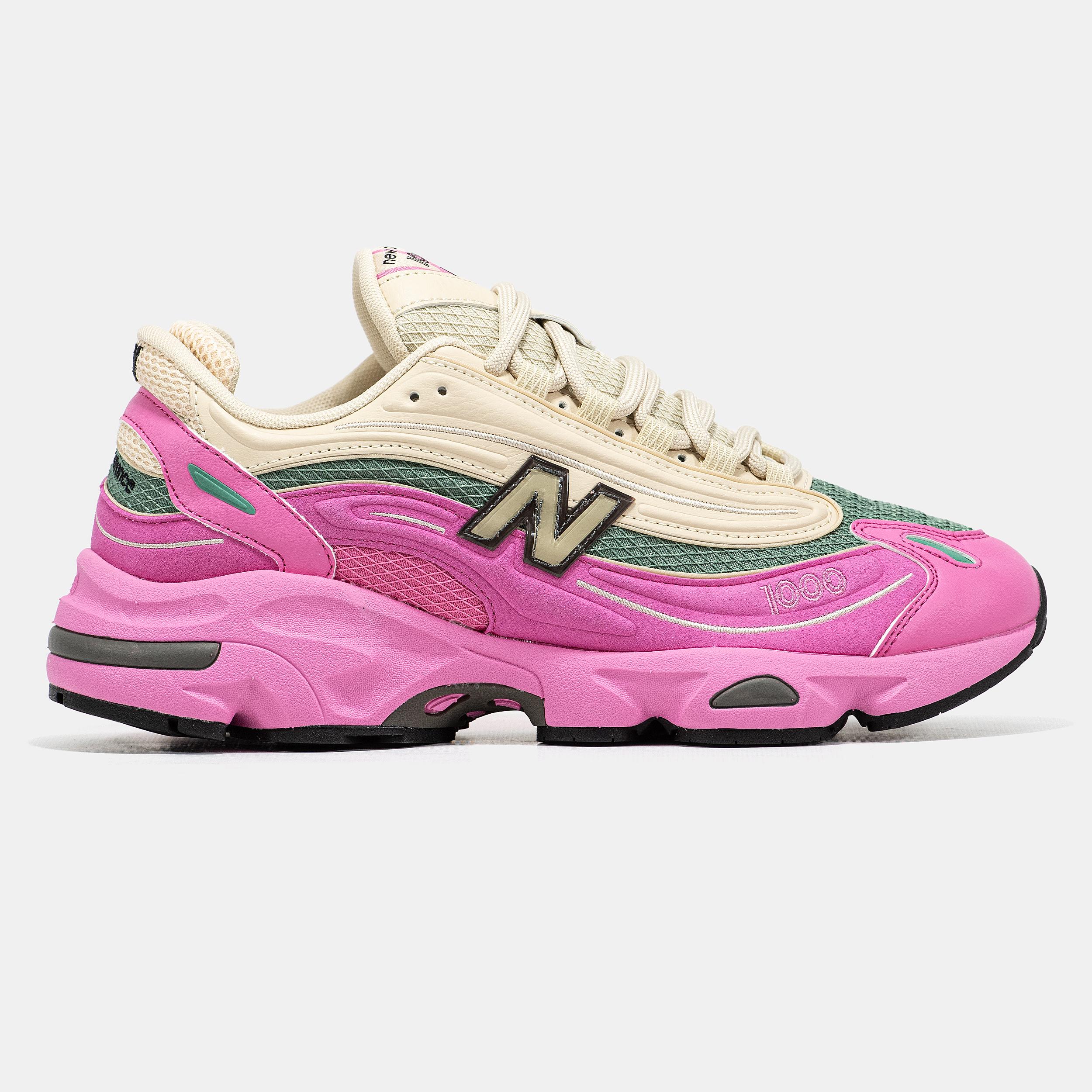New Balance 1000 Pink Green Cream - изображение 5