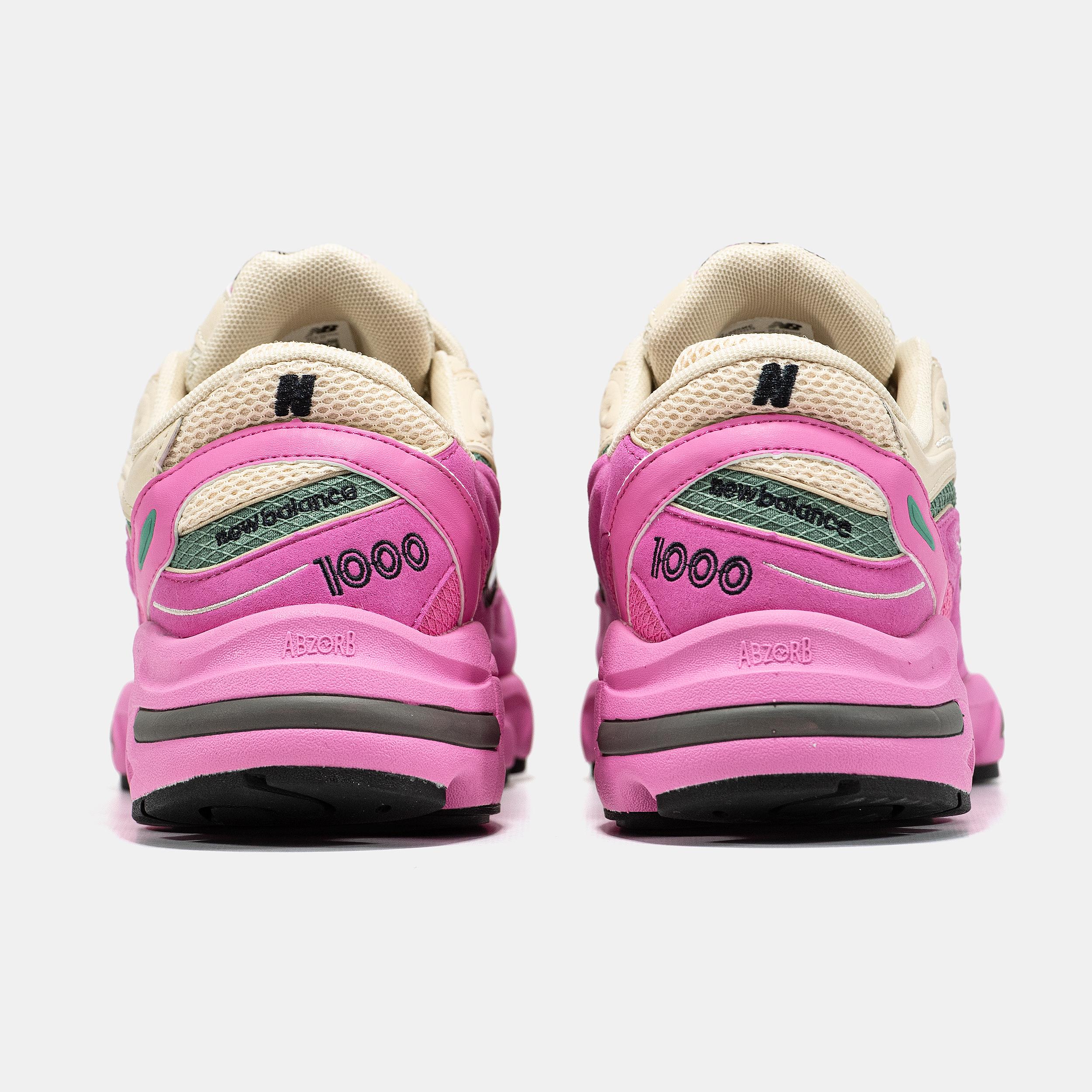 New Balance 1000 Pink Green Cream - изображение 6