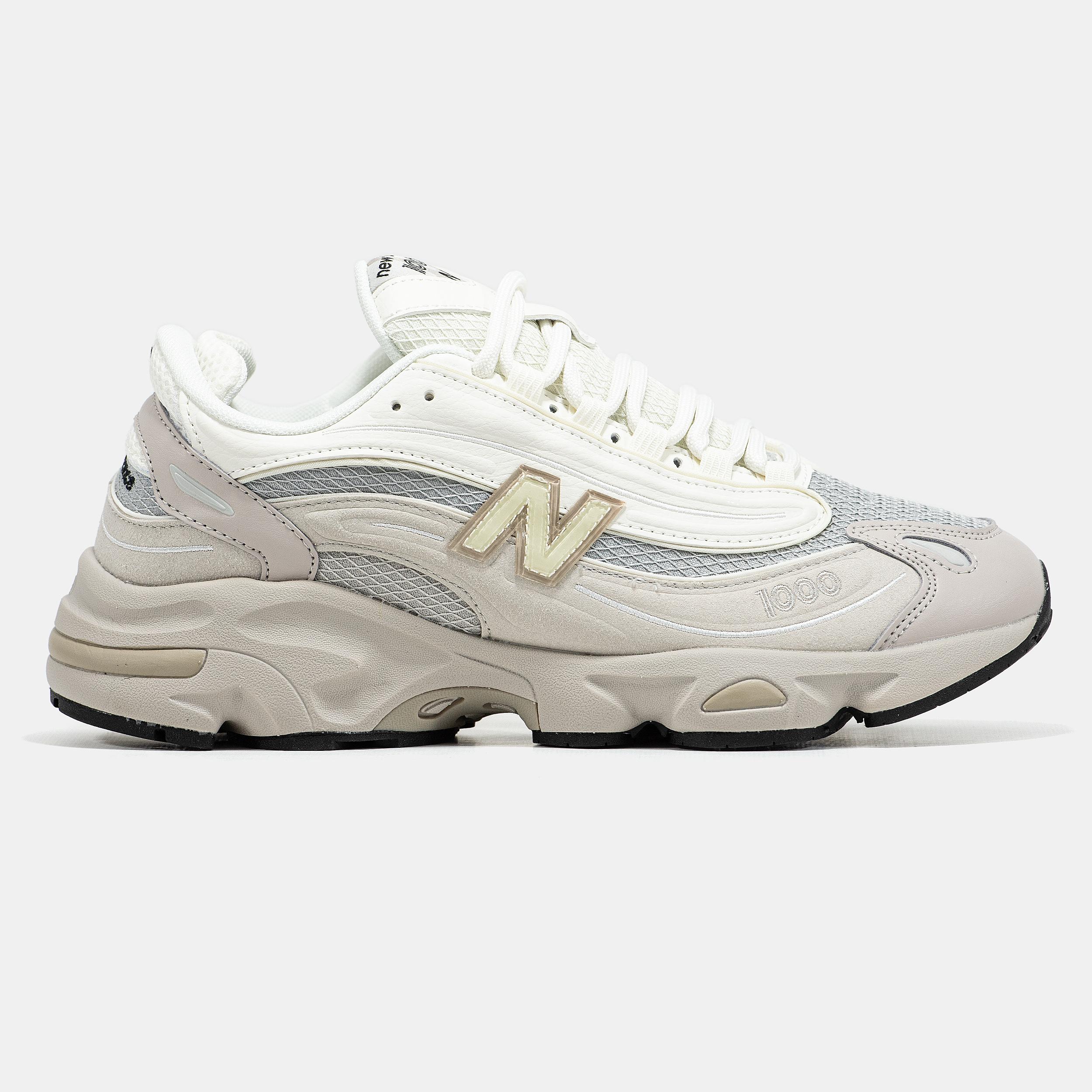 New Balance 1000 White Cream Grey - изображение 4