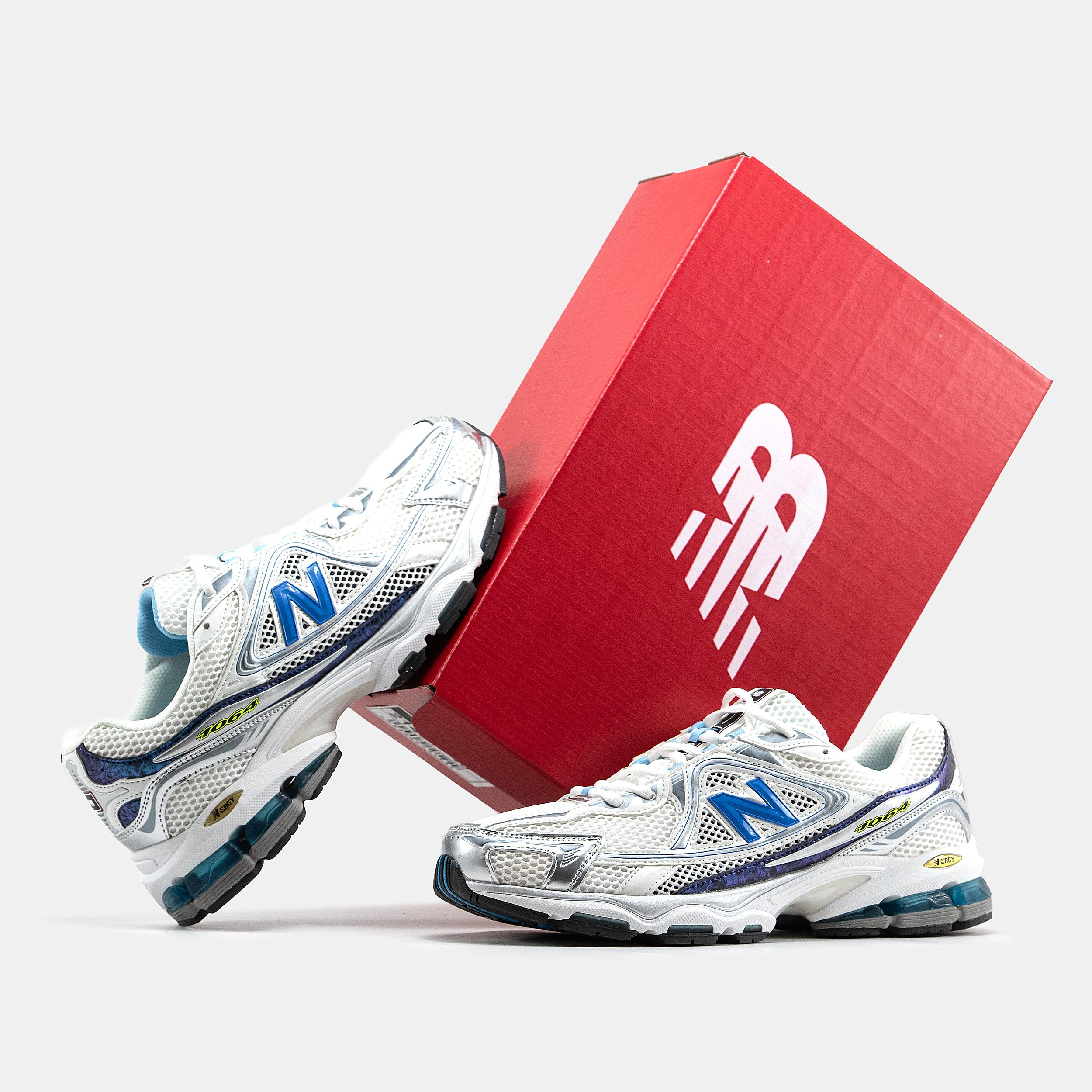 New Balance 1064 White Blue Silver - изображение 9