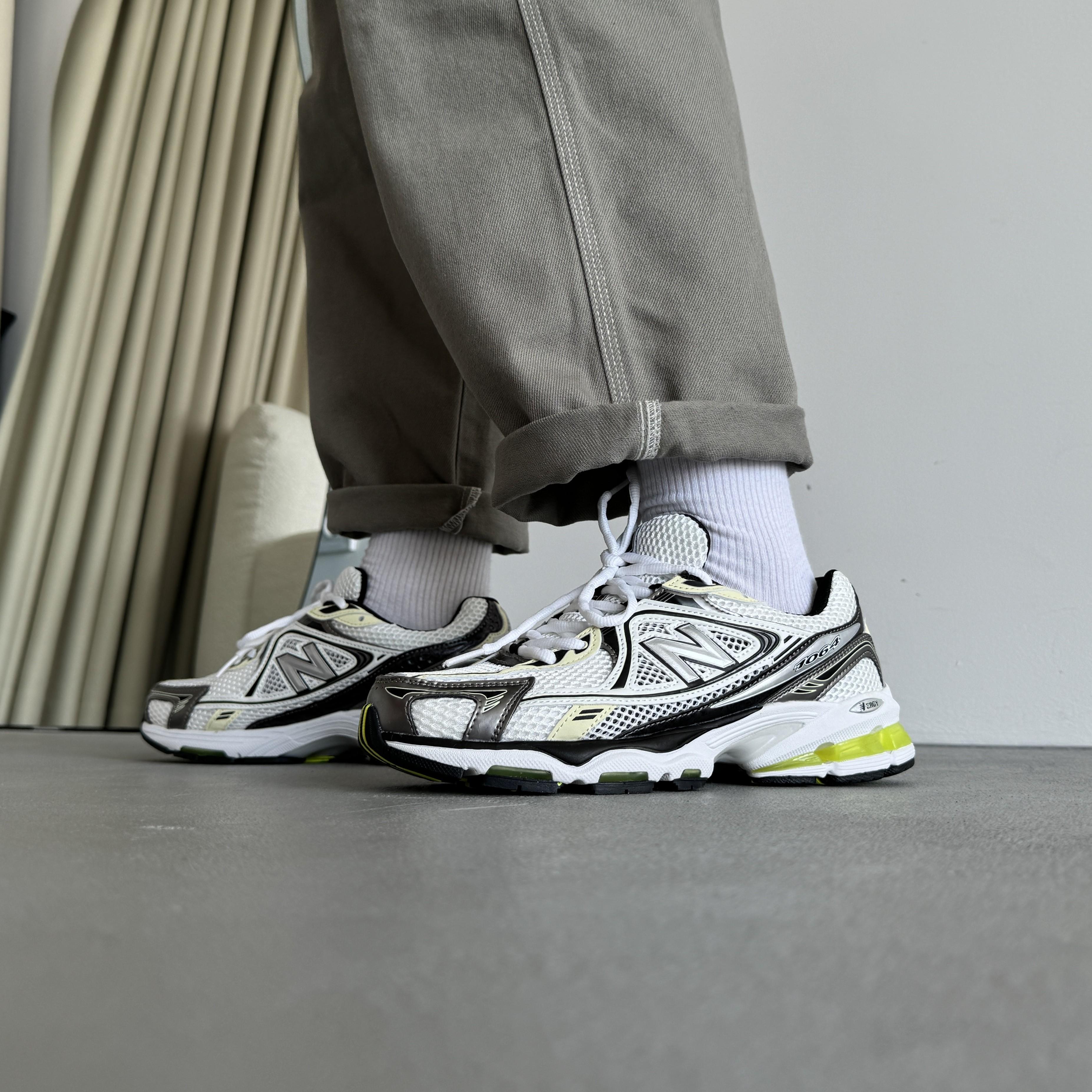 New Balance 1064 White Silver Lime - изображение 6