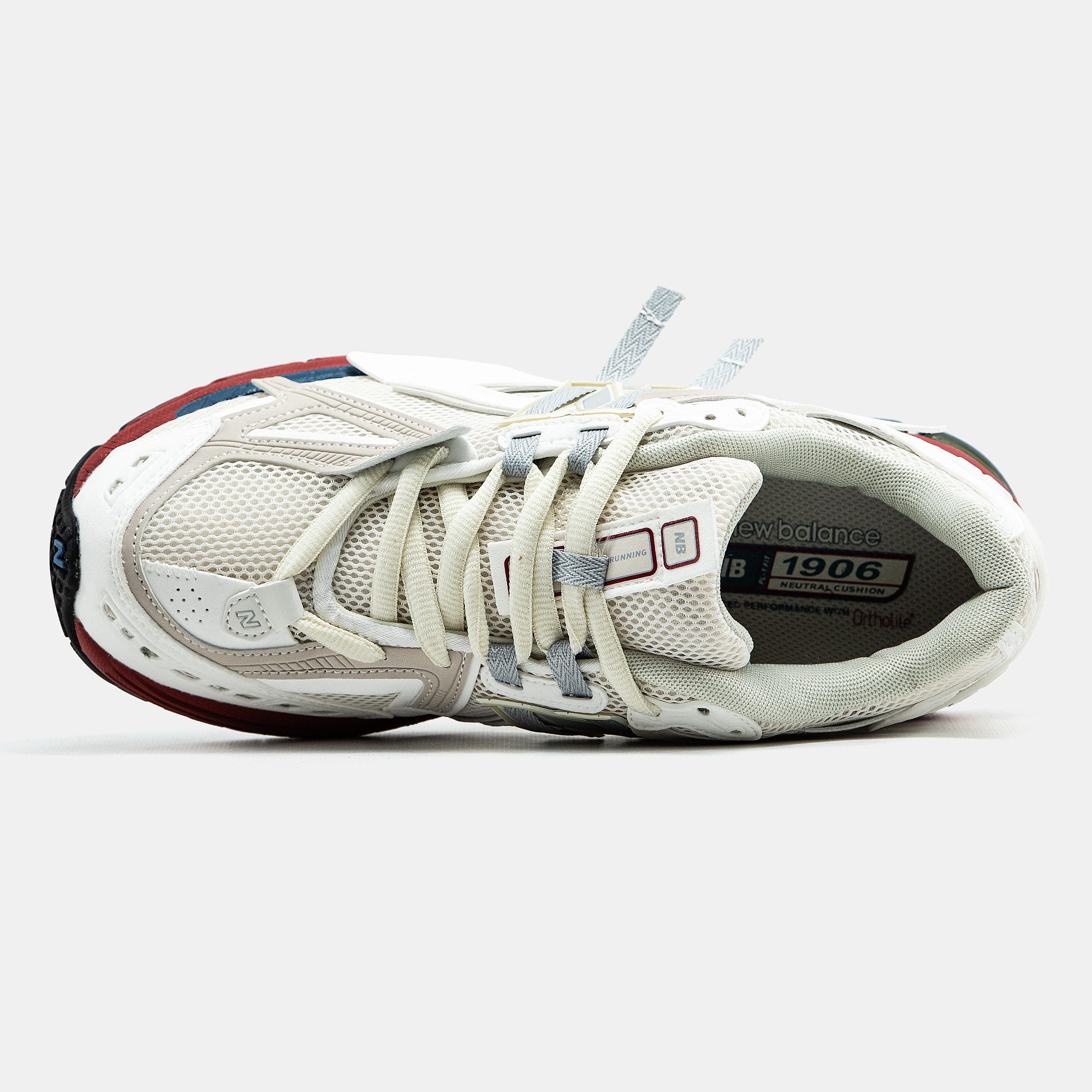 New Balance 1906A White Red Multicolor Sole - изображение 4