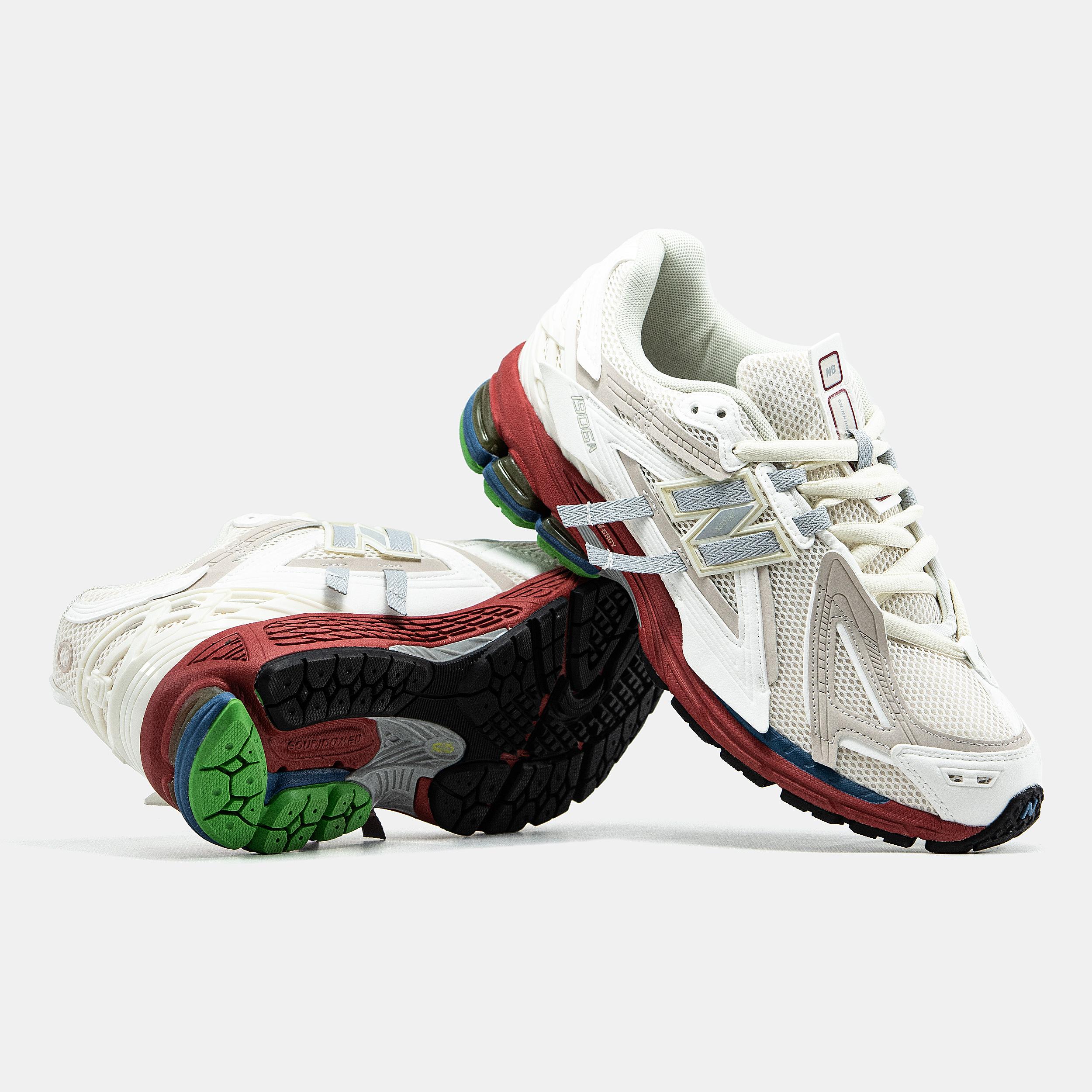 New Balance 1906A White Red Multicolor Sole - изображение 7