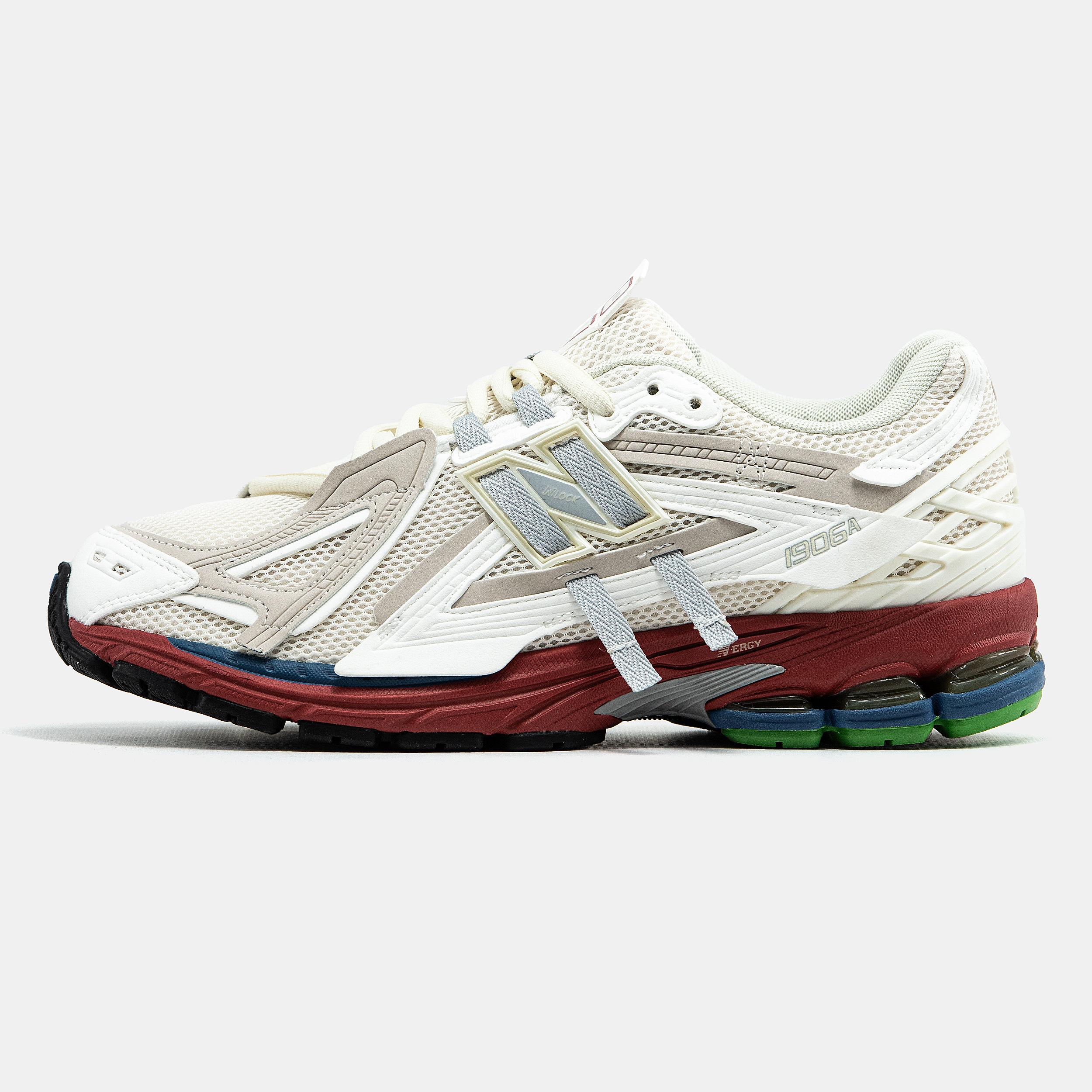 New Balance 1906A White Red Multicolor Sole