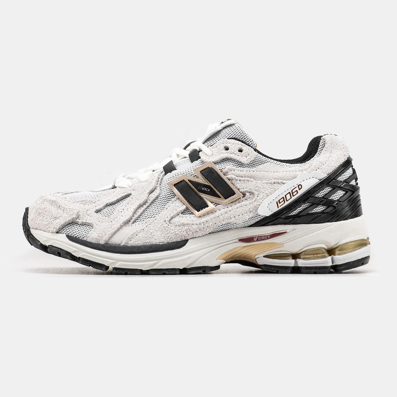 New Balance 1906D "White Black Aged Gold"