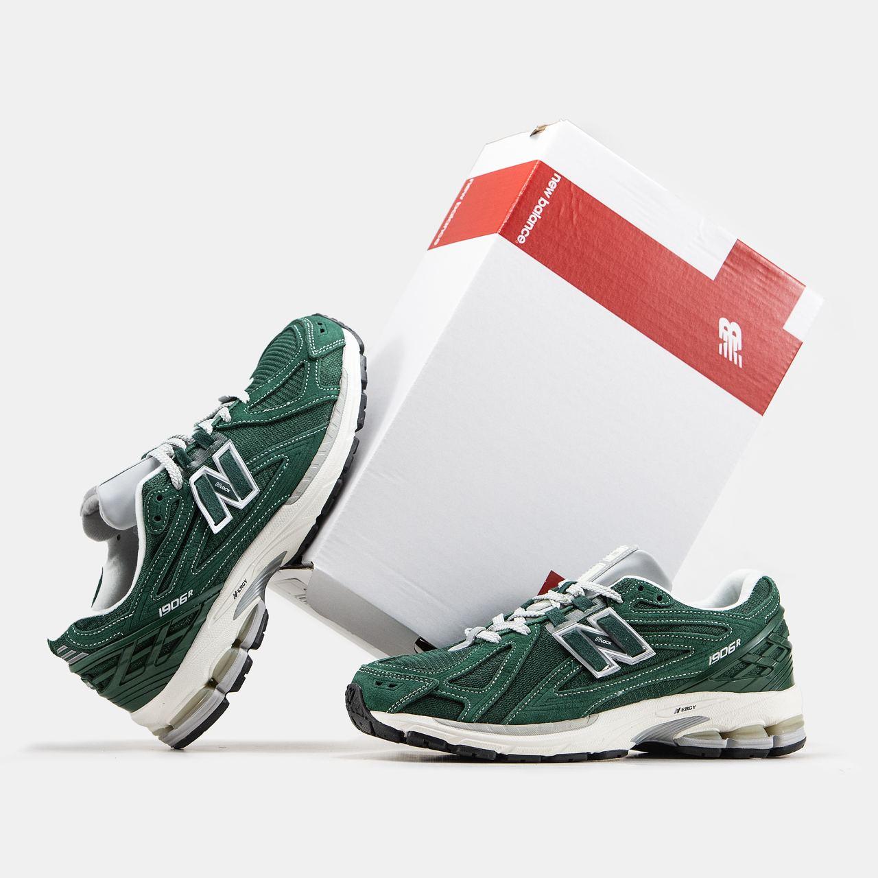 New Balance 1906R Dark Green White - изображение 1