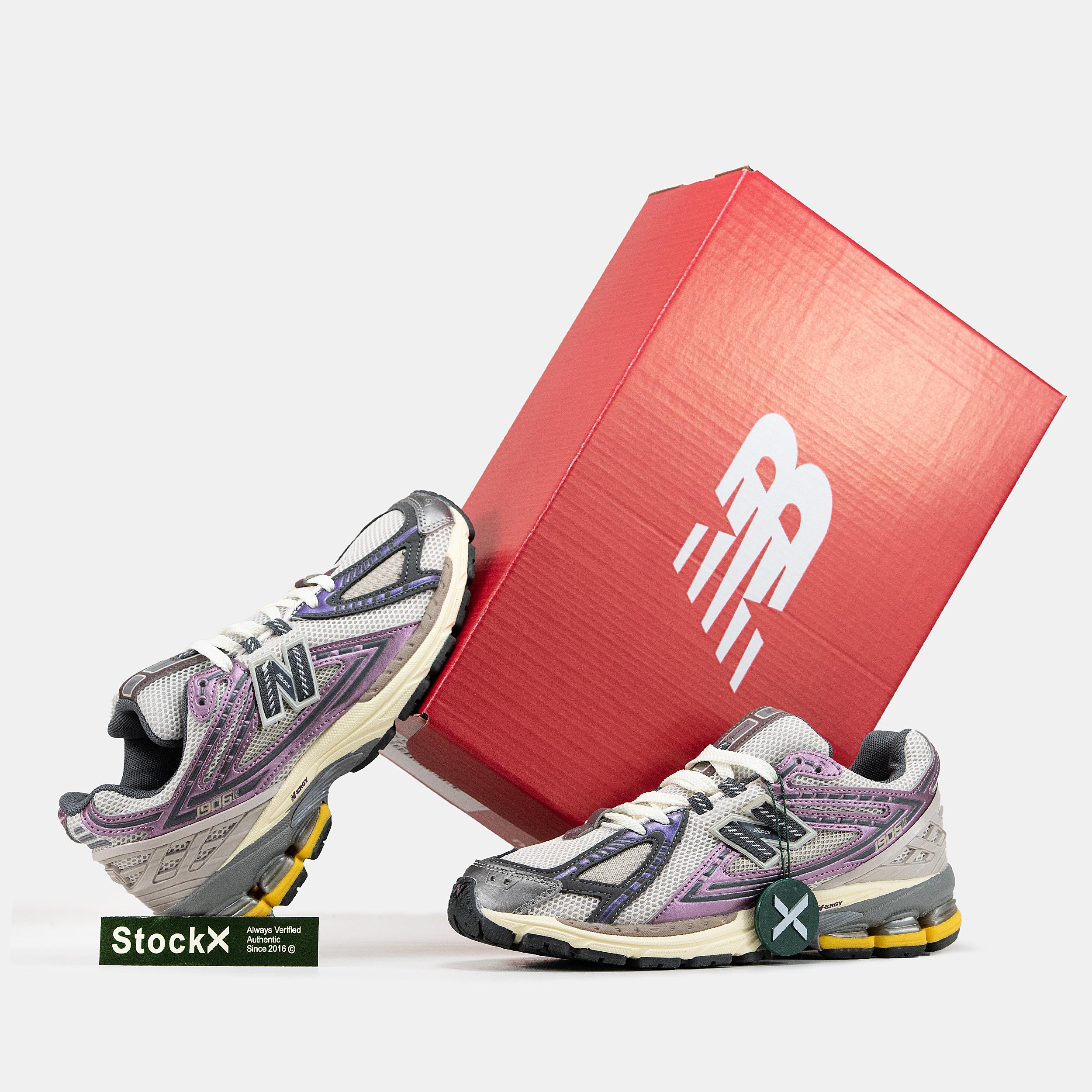New Balance 1906R Silver Purple Yellow - изображение 9