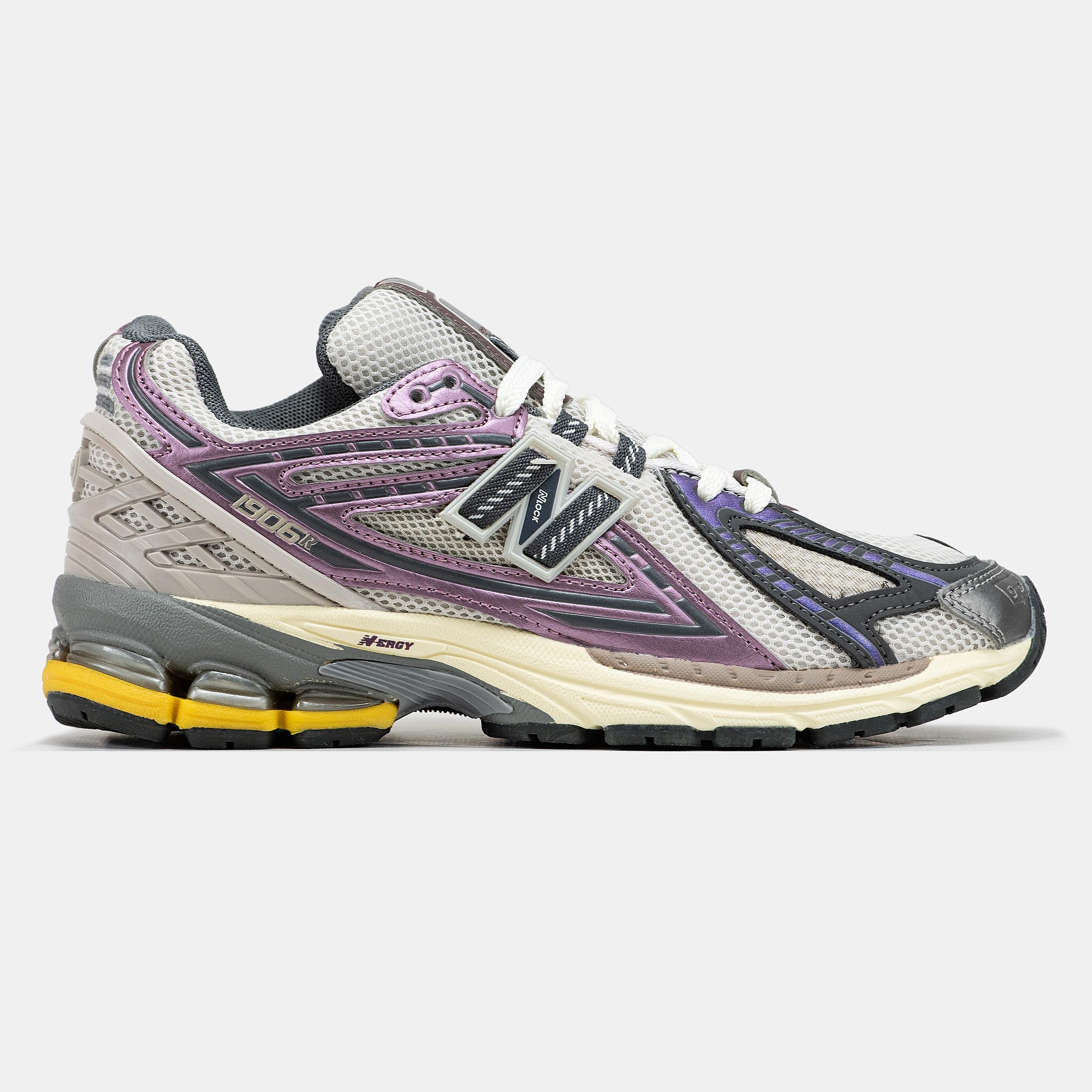 New Balance 1906R Silver Purple Yellow - изображение 4