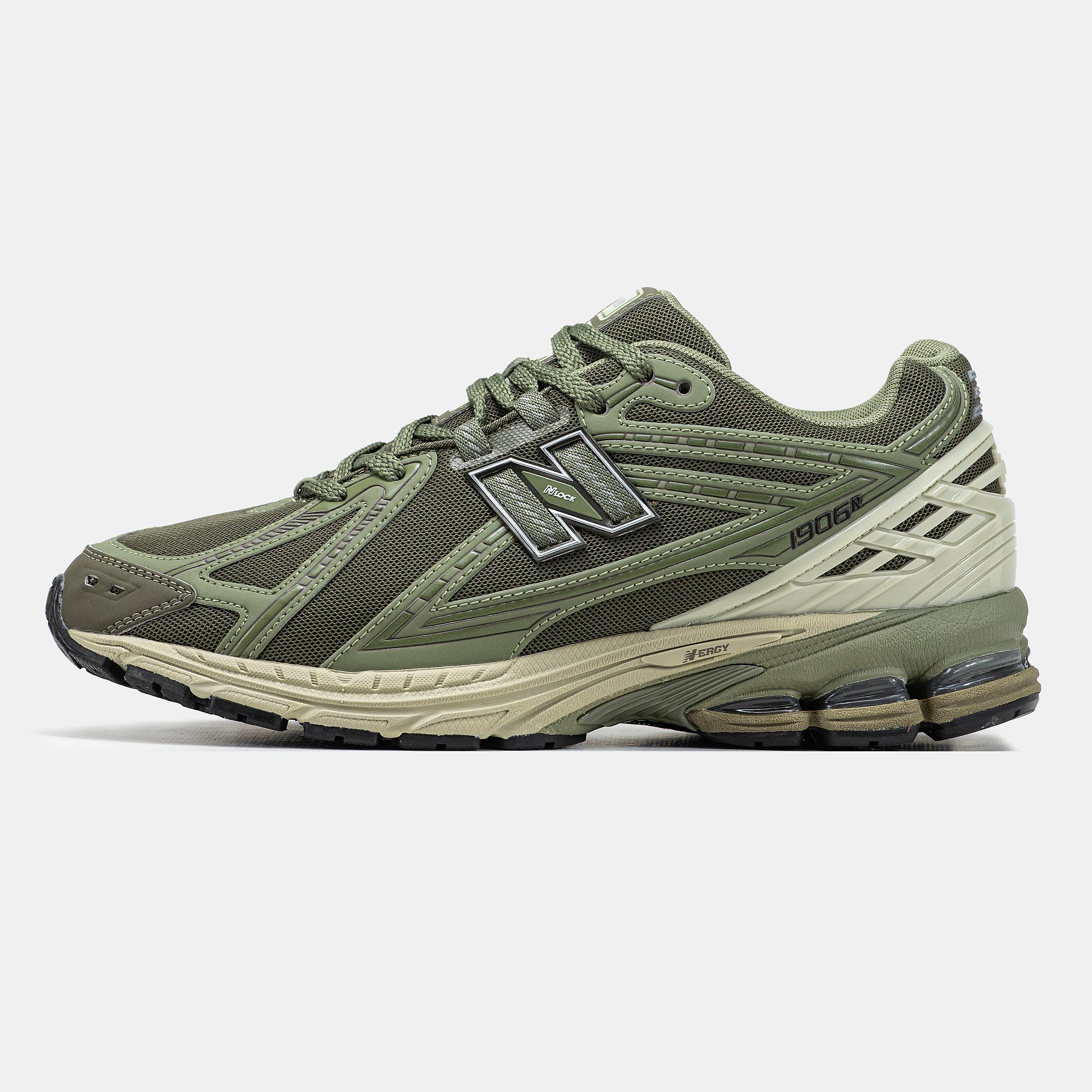 New Balance 1906R Olive Green Cream