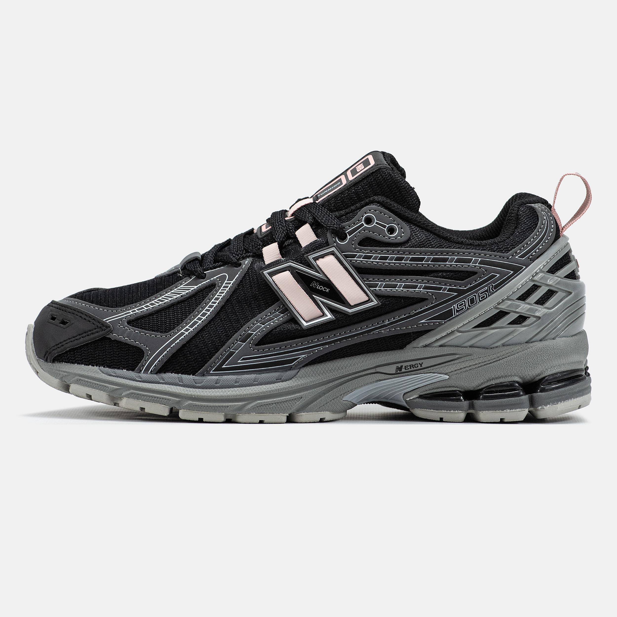 New Balance 1906R Black Grey Rose