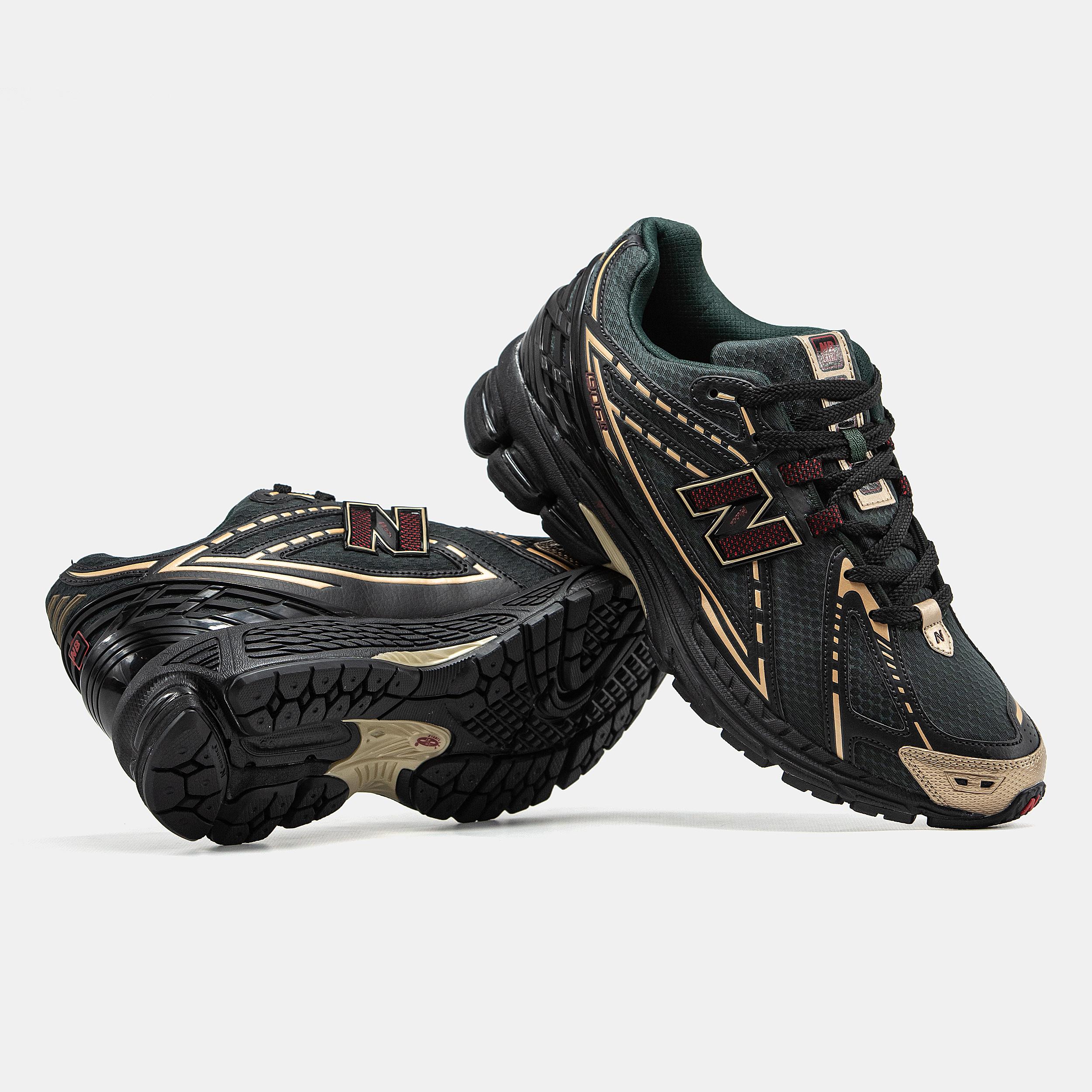 New Balance 1906R x KITH Dark Green Gold Burgundy - изображение 5