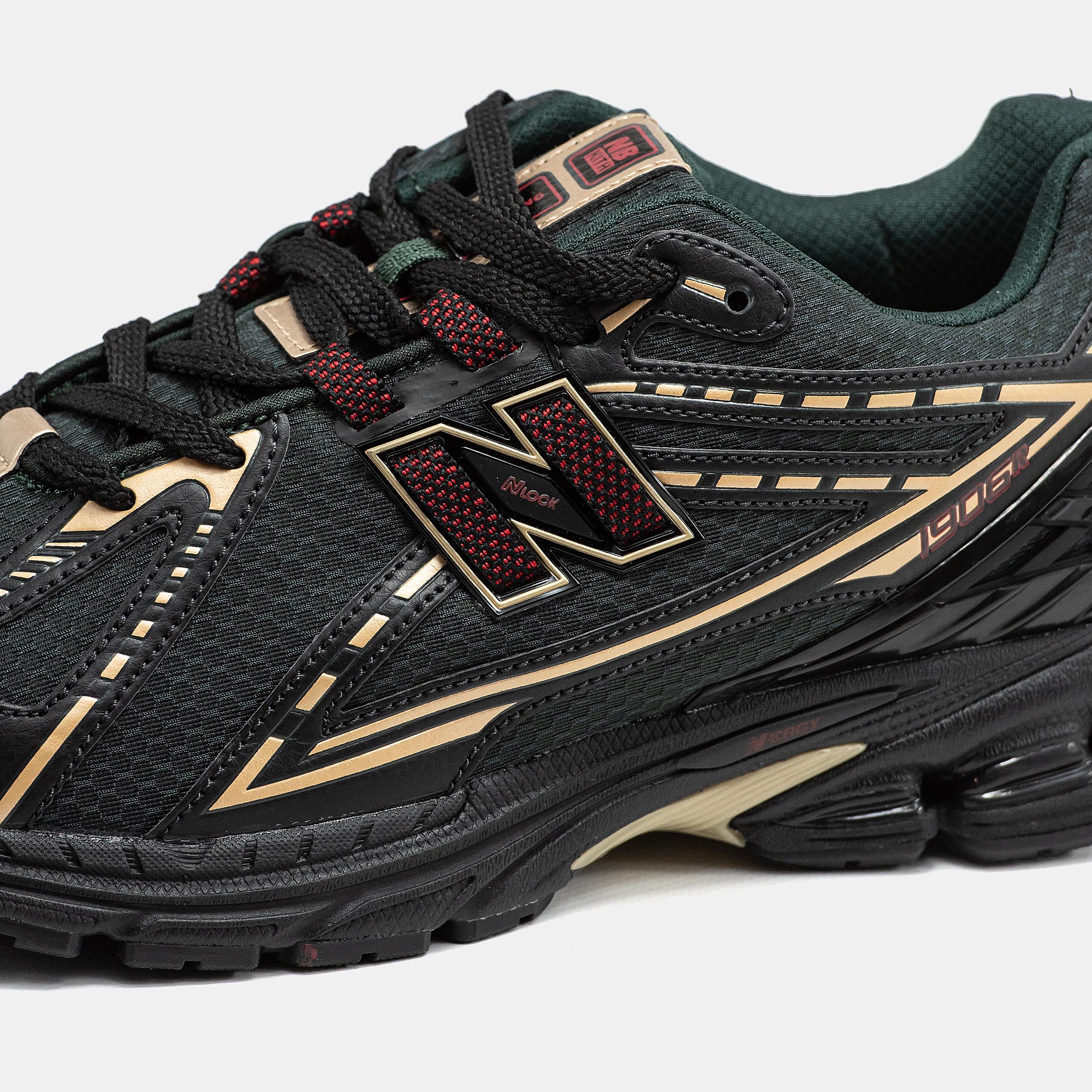 New Balance 1906R x KITH Dark Green Gold Burgundy - изображение 8