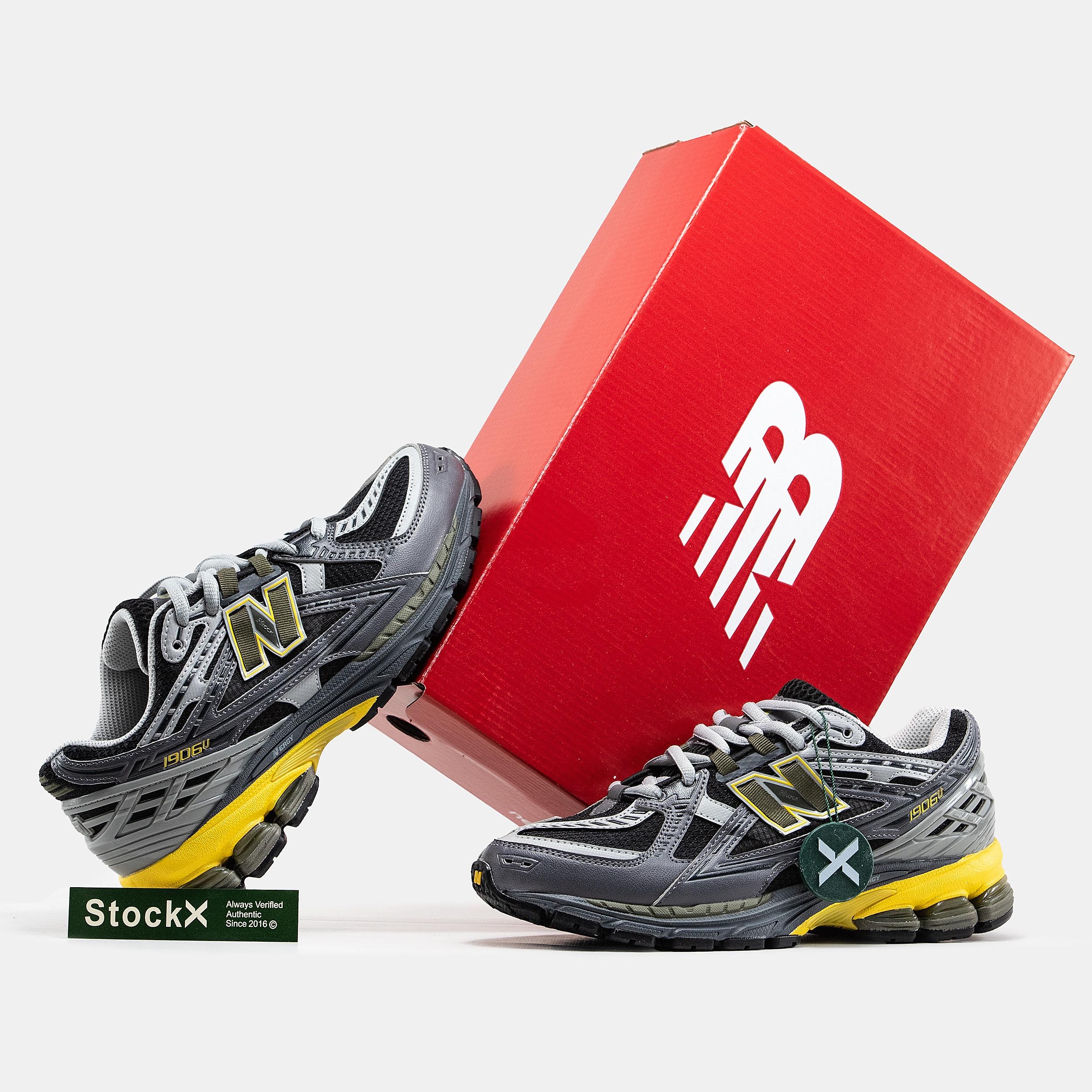 New Balance 1906U "Black Grey Yellow" - изображение 9