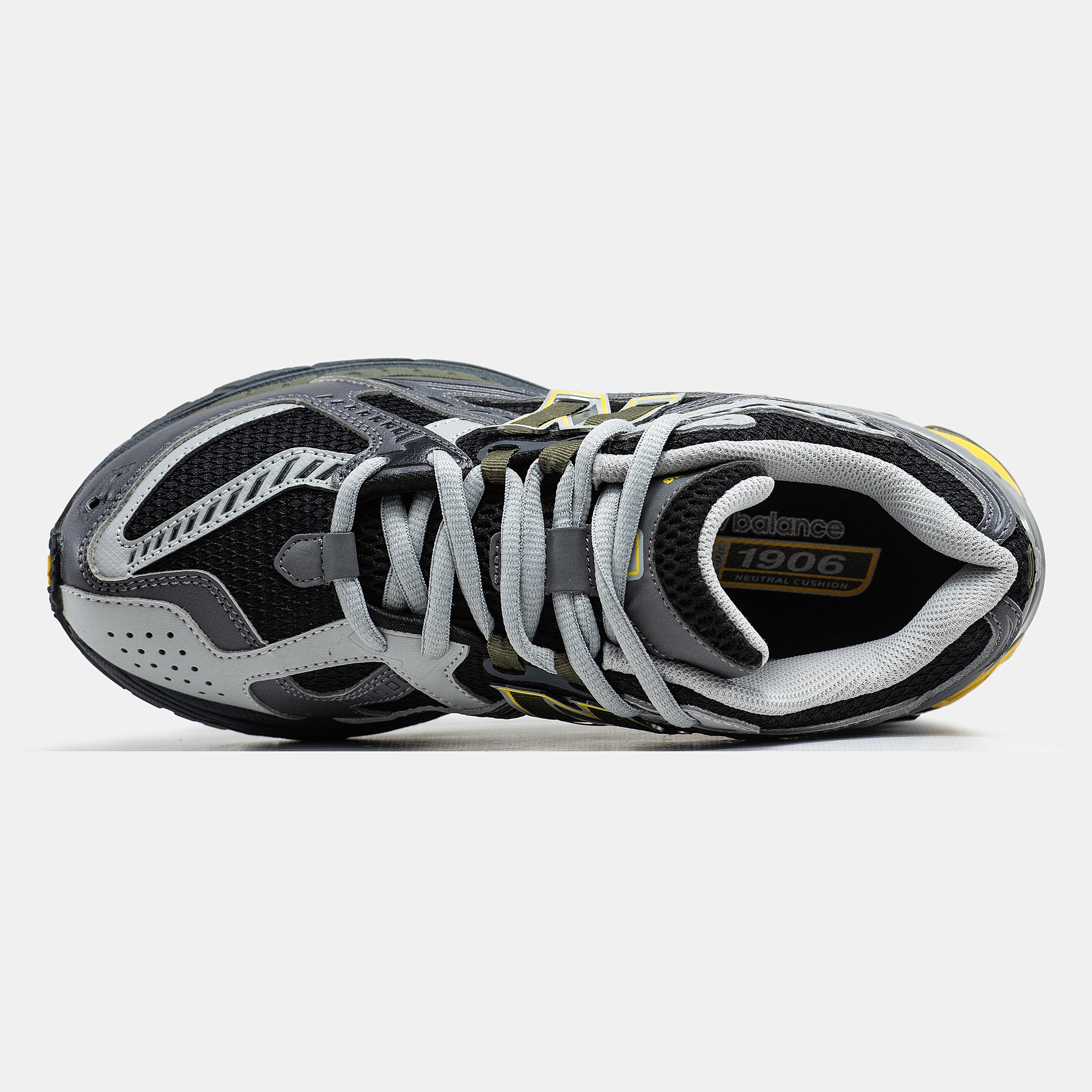 New Balance 1906U "Black Grey Yellow" - изображение 3