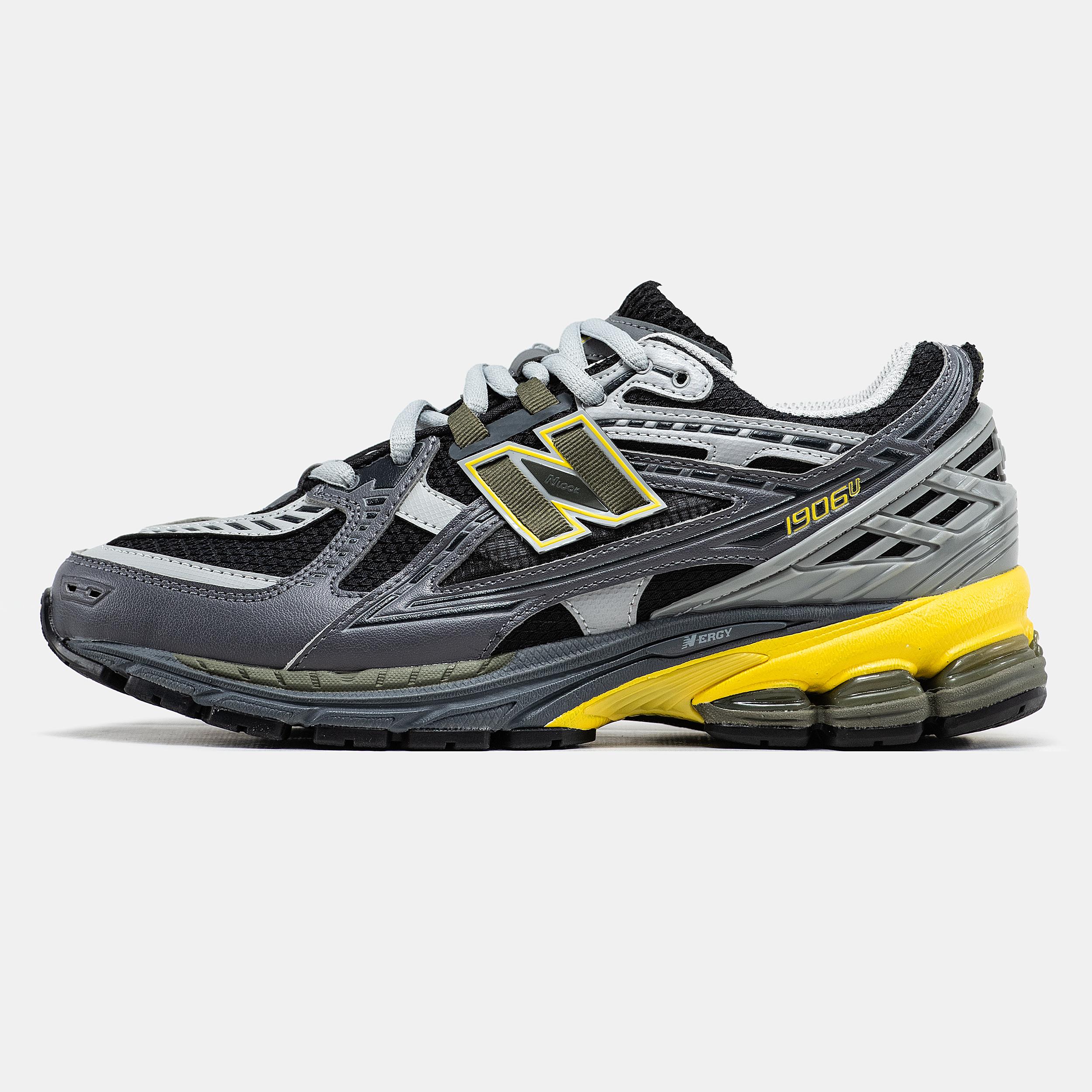 New Balance 1906U "Black Grey Yellow"