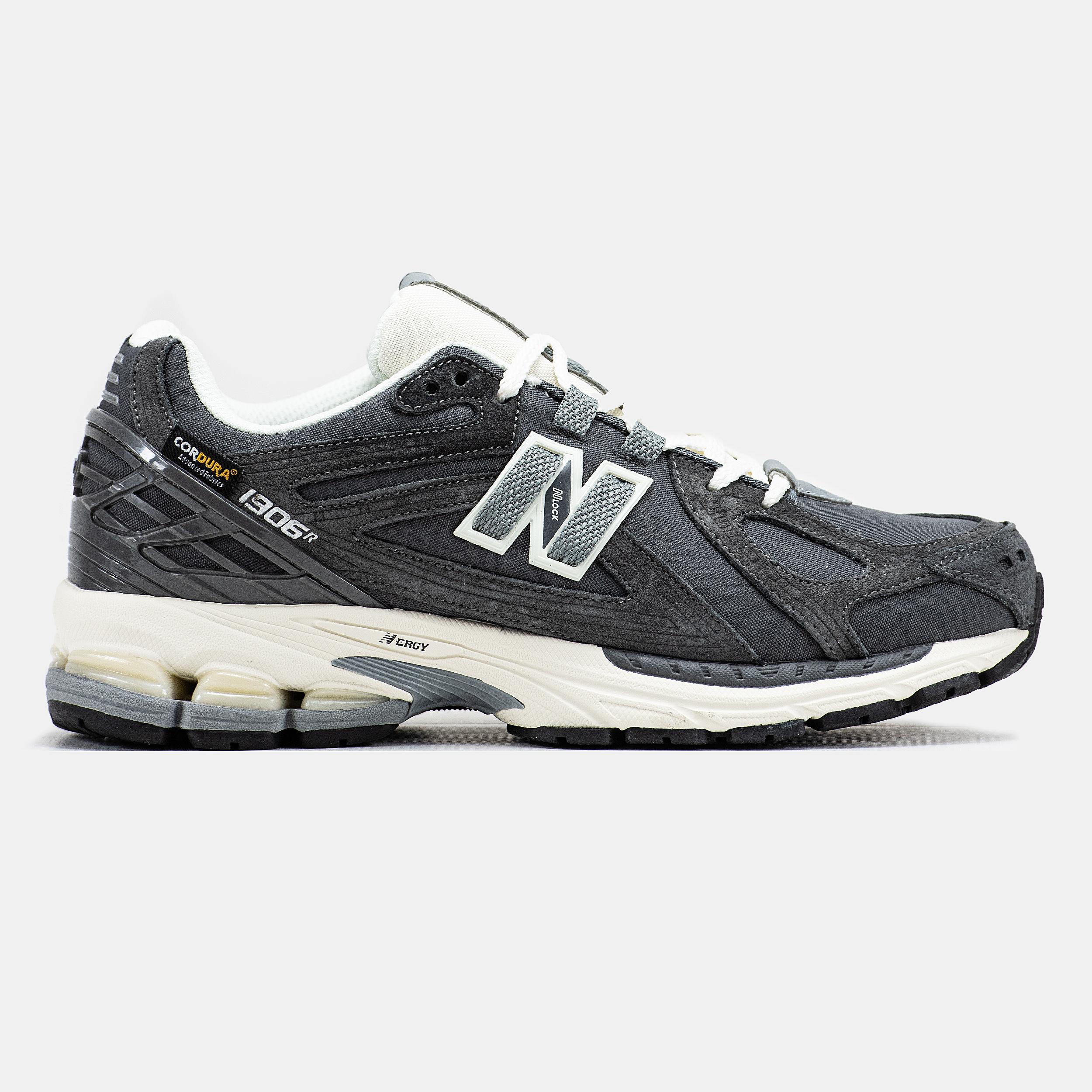 New Balance 1906R Cordura Dark Grey White - изображение 3