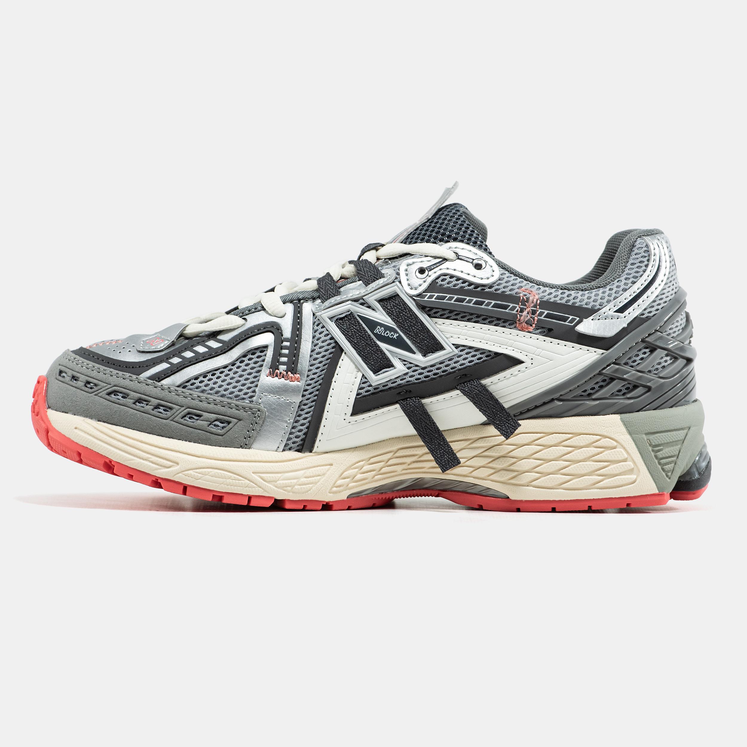 New Balance 1906A Grey Black Cream Red - изображение 1