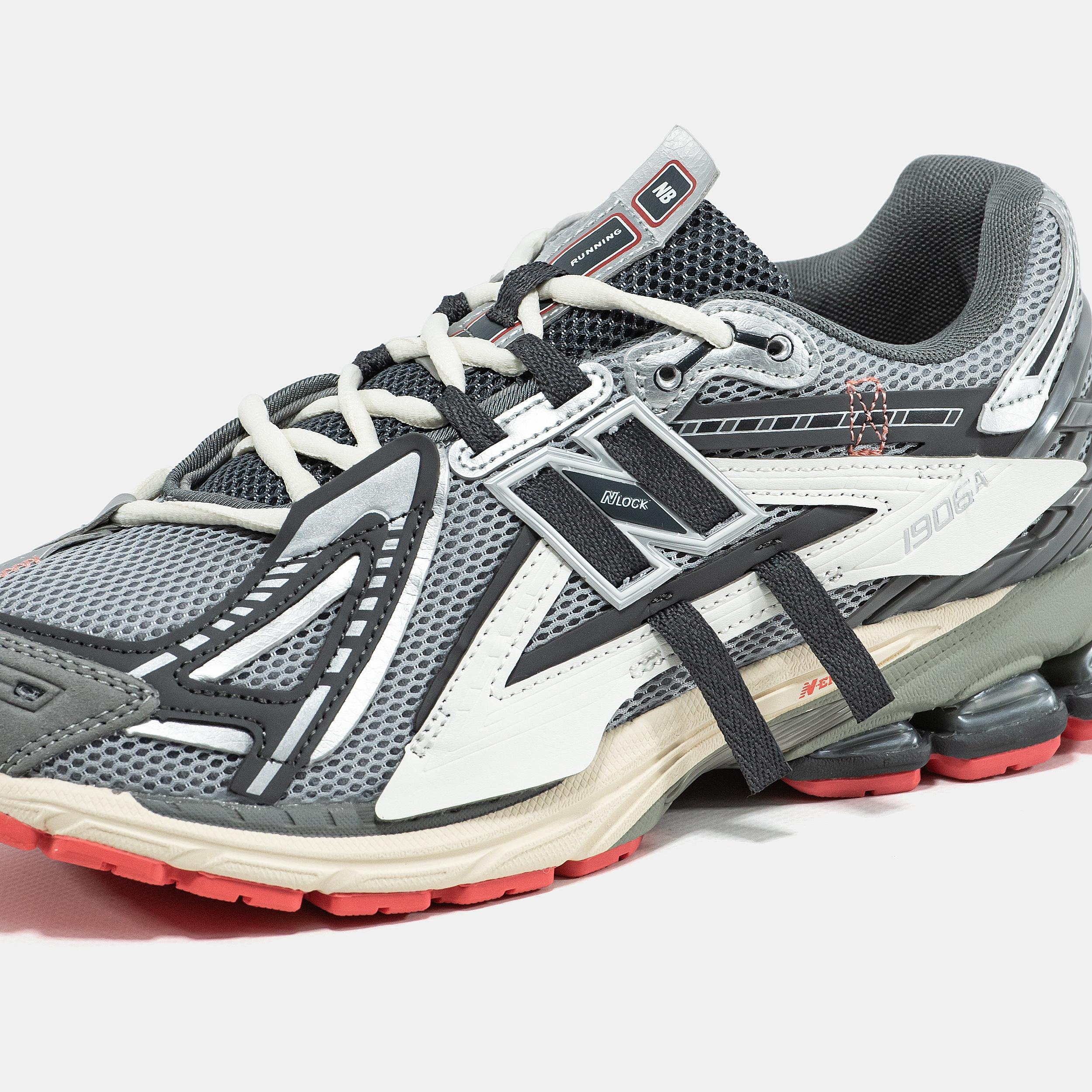 New Balance 1906A Grey Black Cream Red - изображение 7