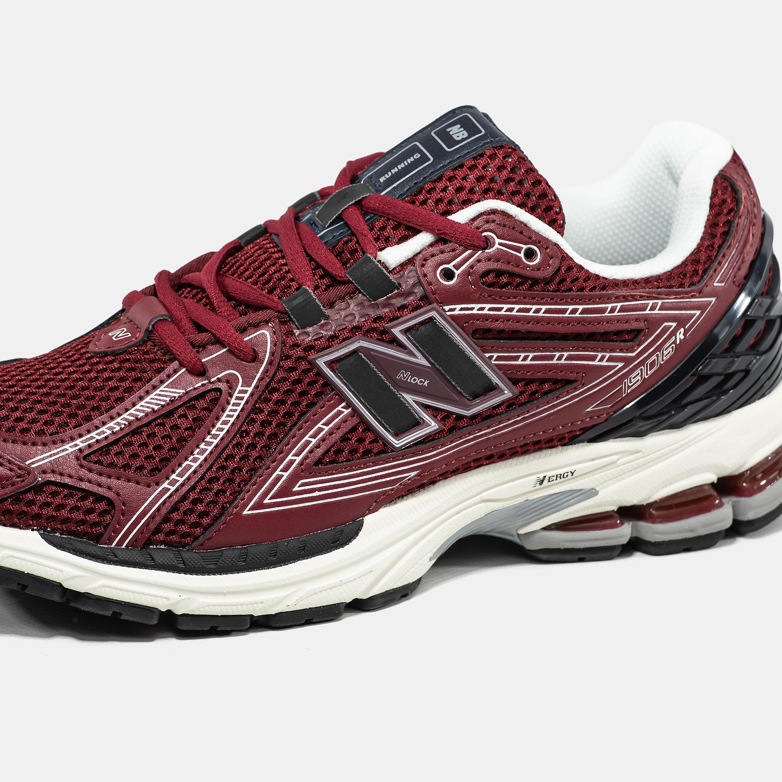 New Balance 1906R Burgundy Black Cream - изображение 8